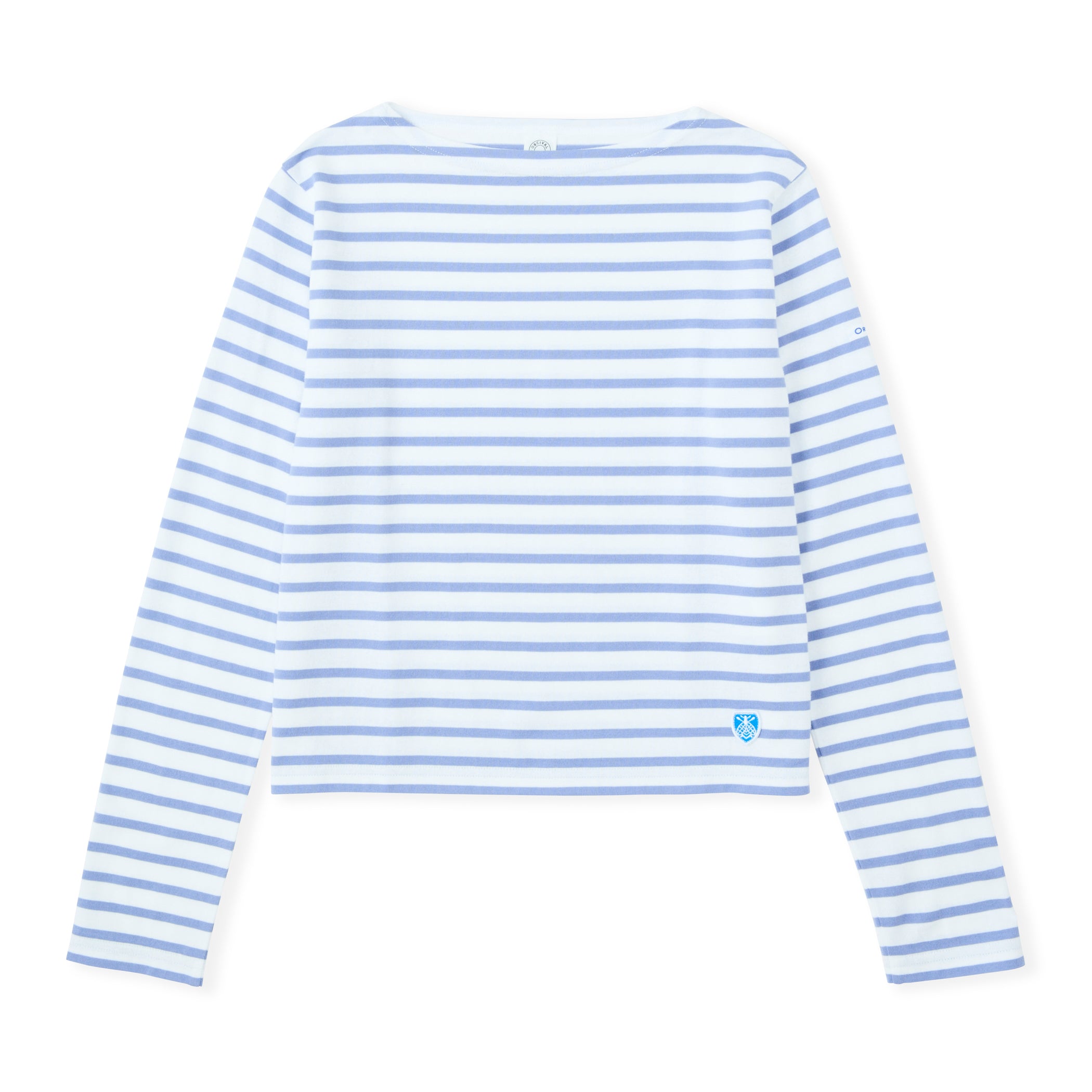 Women's Cotton Jersey Boat Neck Short Pullover