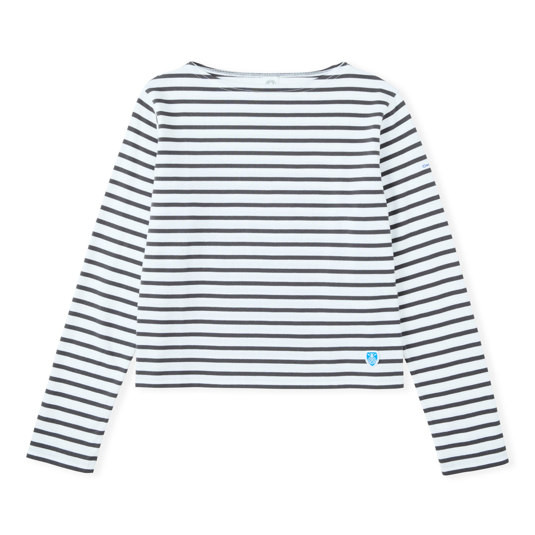 Women's Cotton Jersey Boat Neck Short Pullover