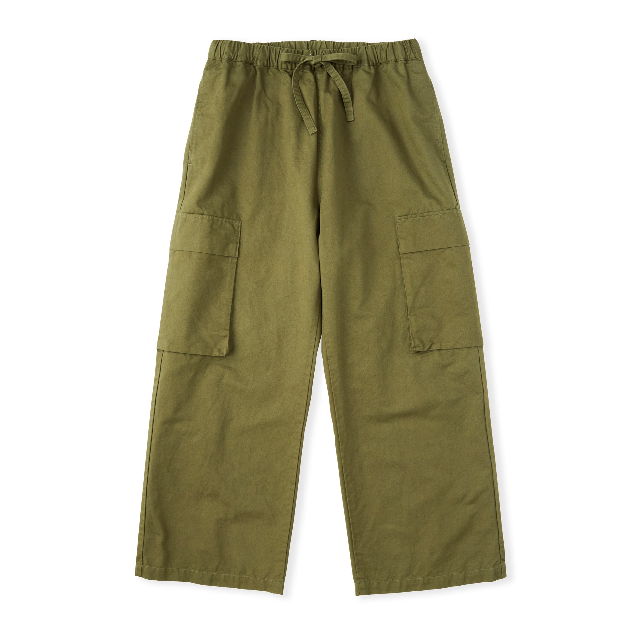 Cotton Linen Easy Cargo Pants