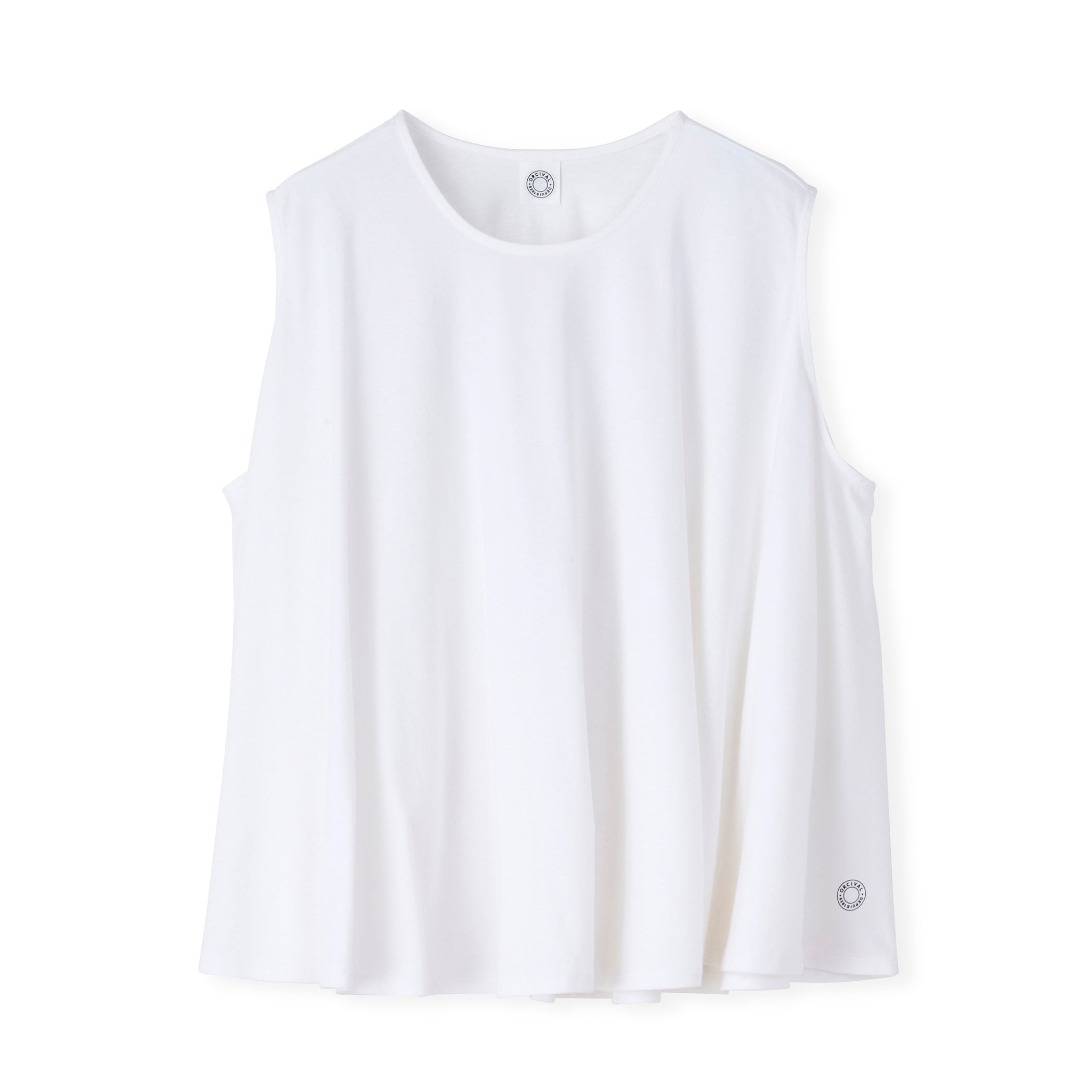 Women's Open End Jersey Sleeveless Blouse