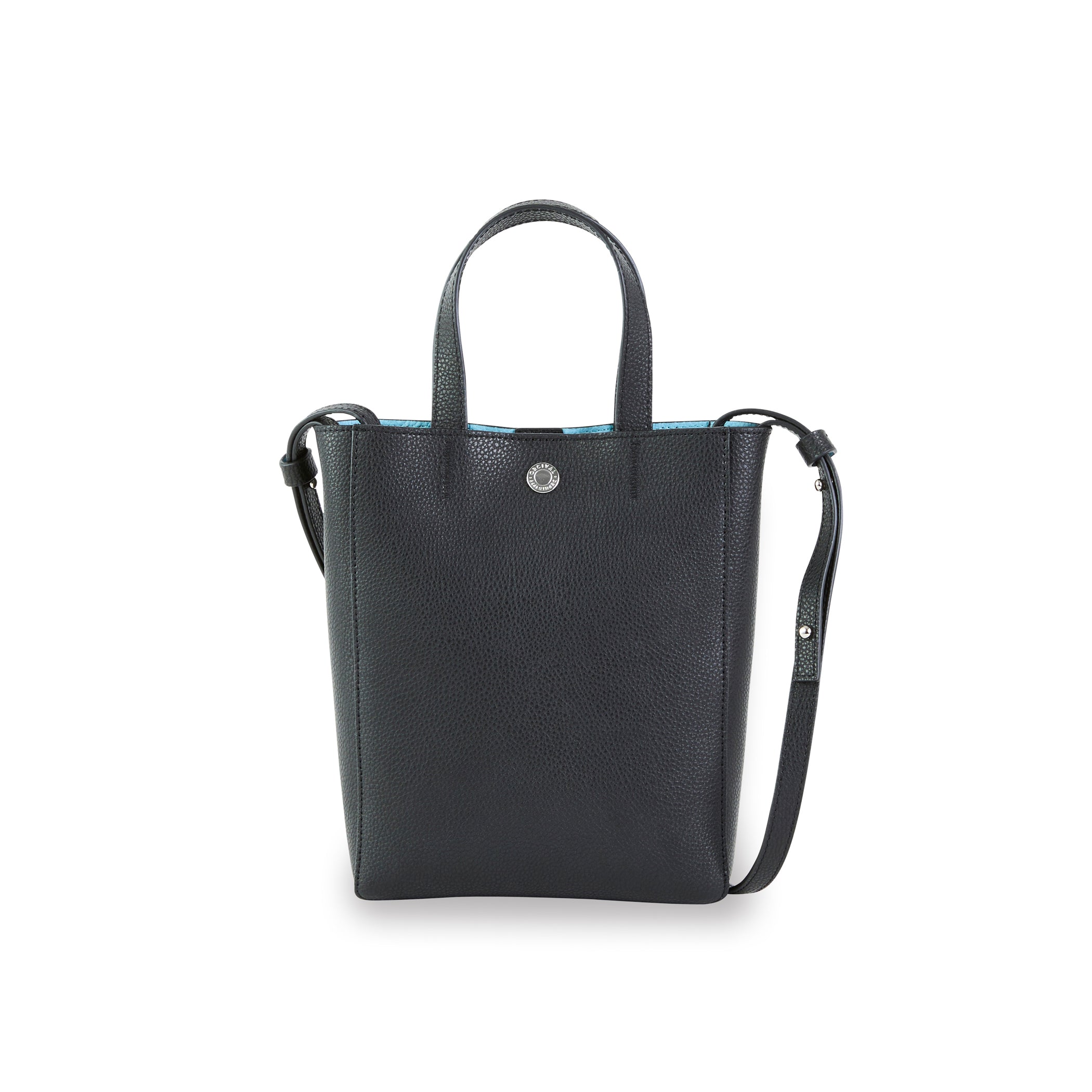 Double Face Leather 2way Tote Bag