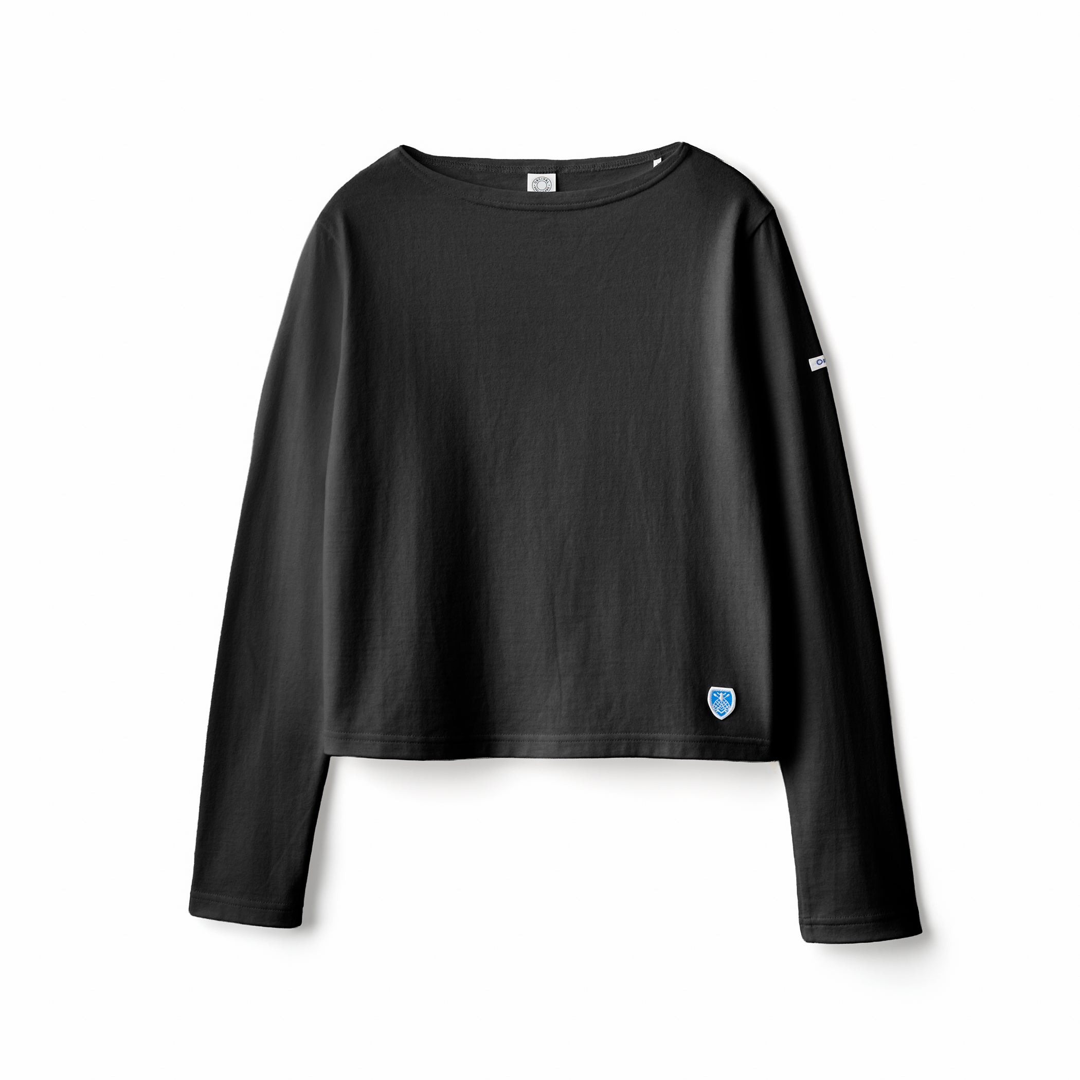 Women's Cotton Jersey Boat Neck Short Pullover