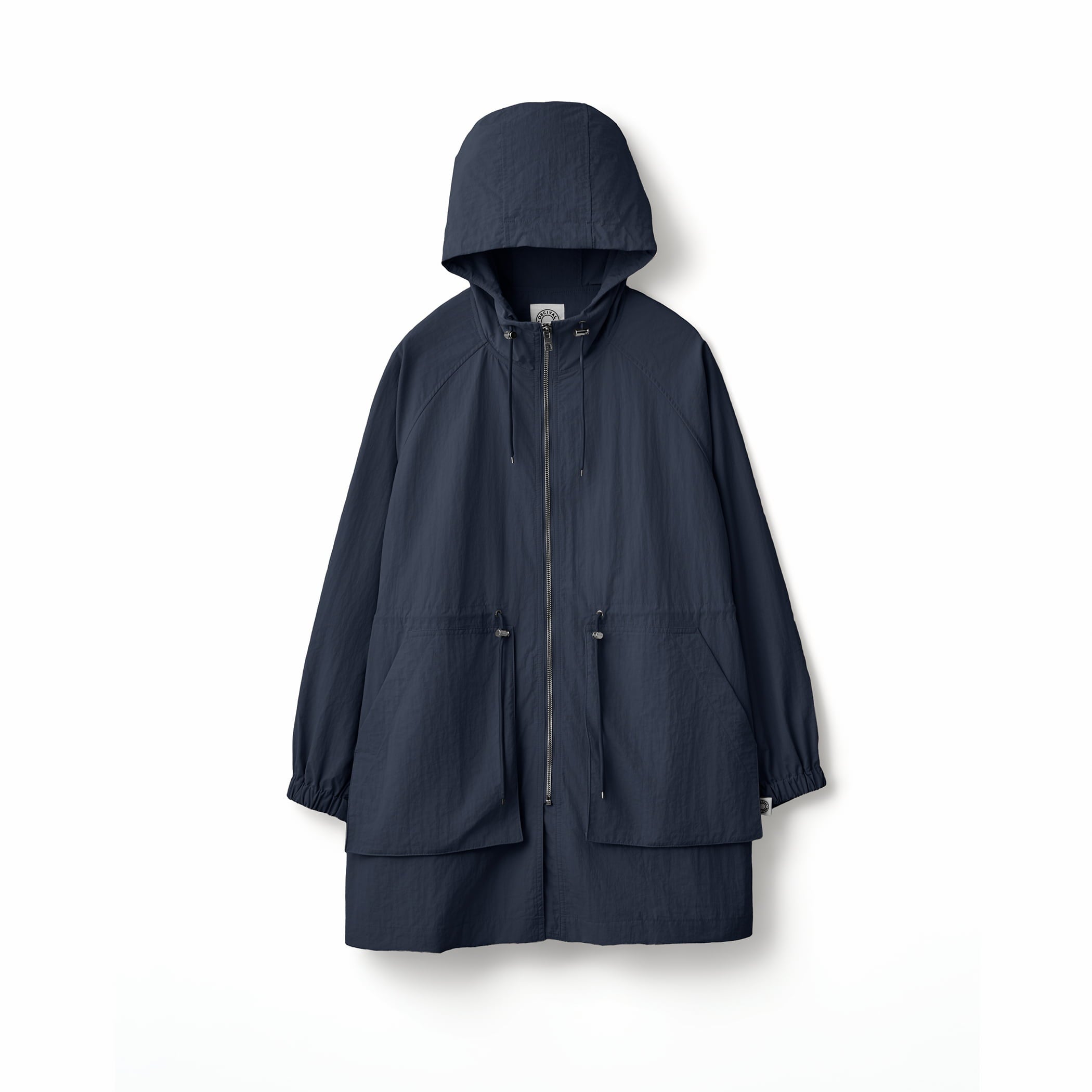 Women's Nylon Taslan Hooded Jacket