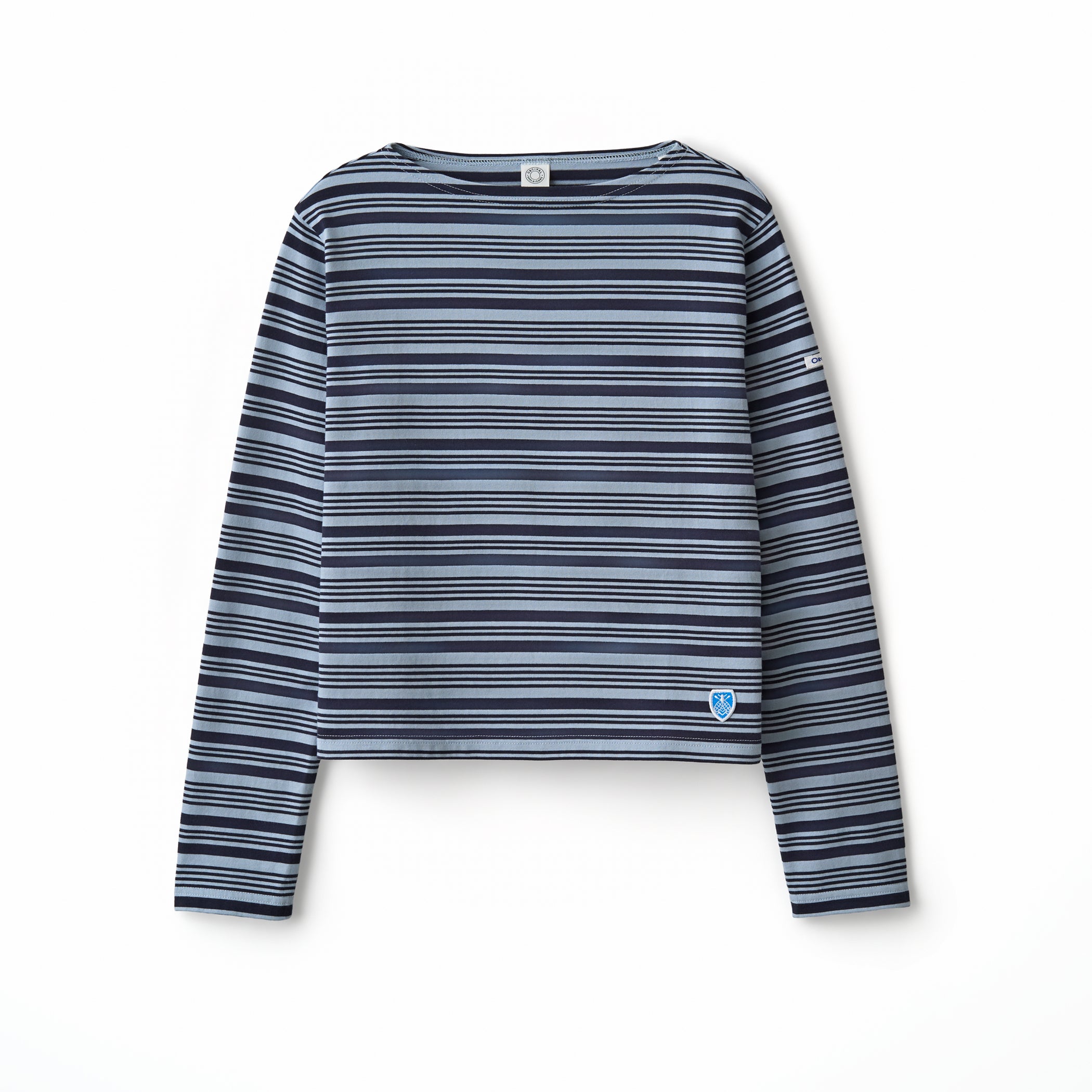 Women's Cotton Jersey Boat Neck Short Pullover