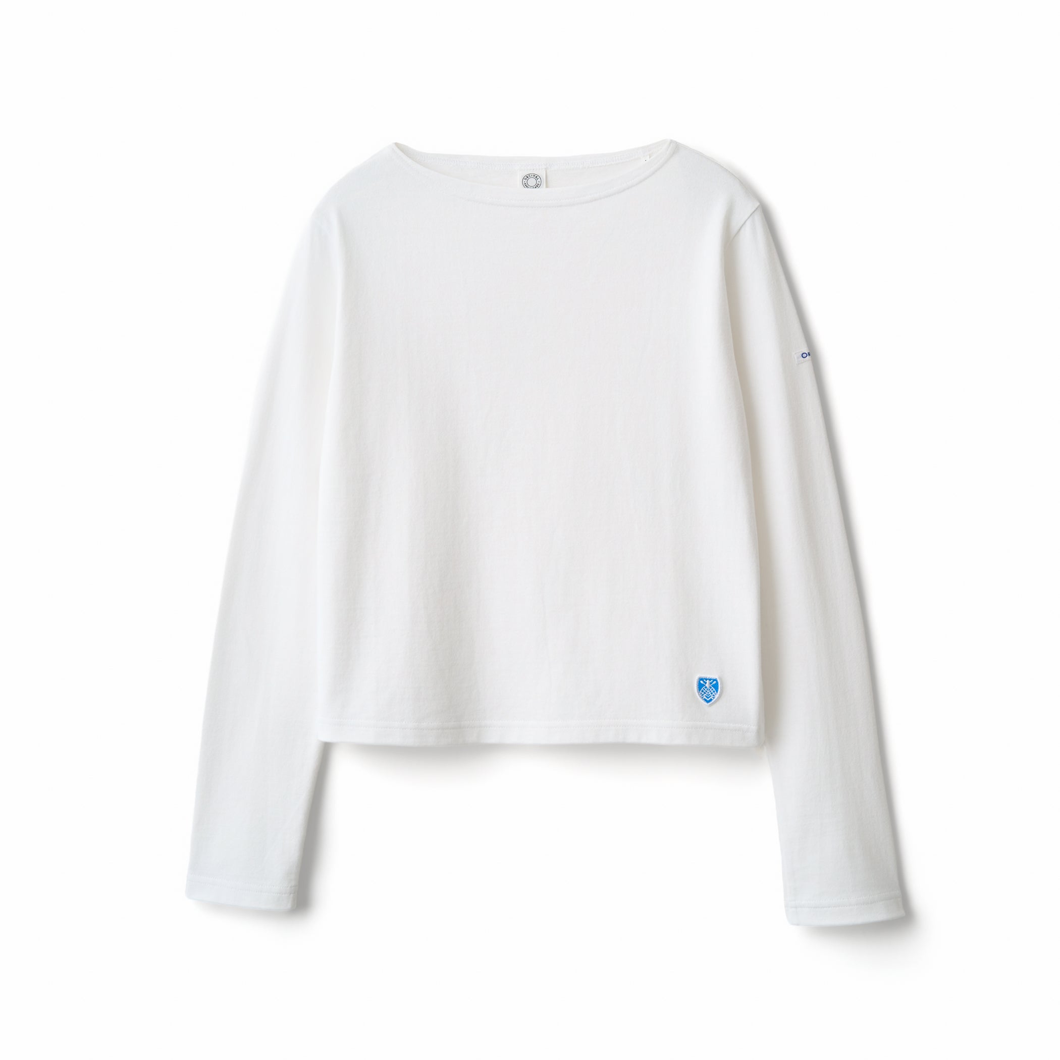 Women's Cotton Jersey Boat Neck Short Pullover