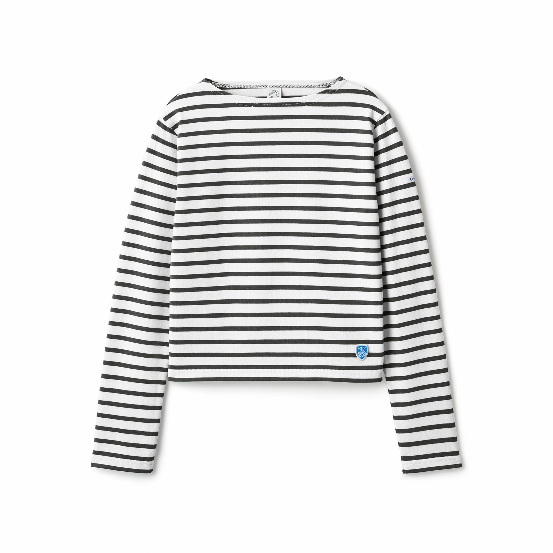 Women's Cotton Jersey Boat Neck Short Pullover