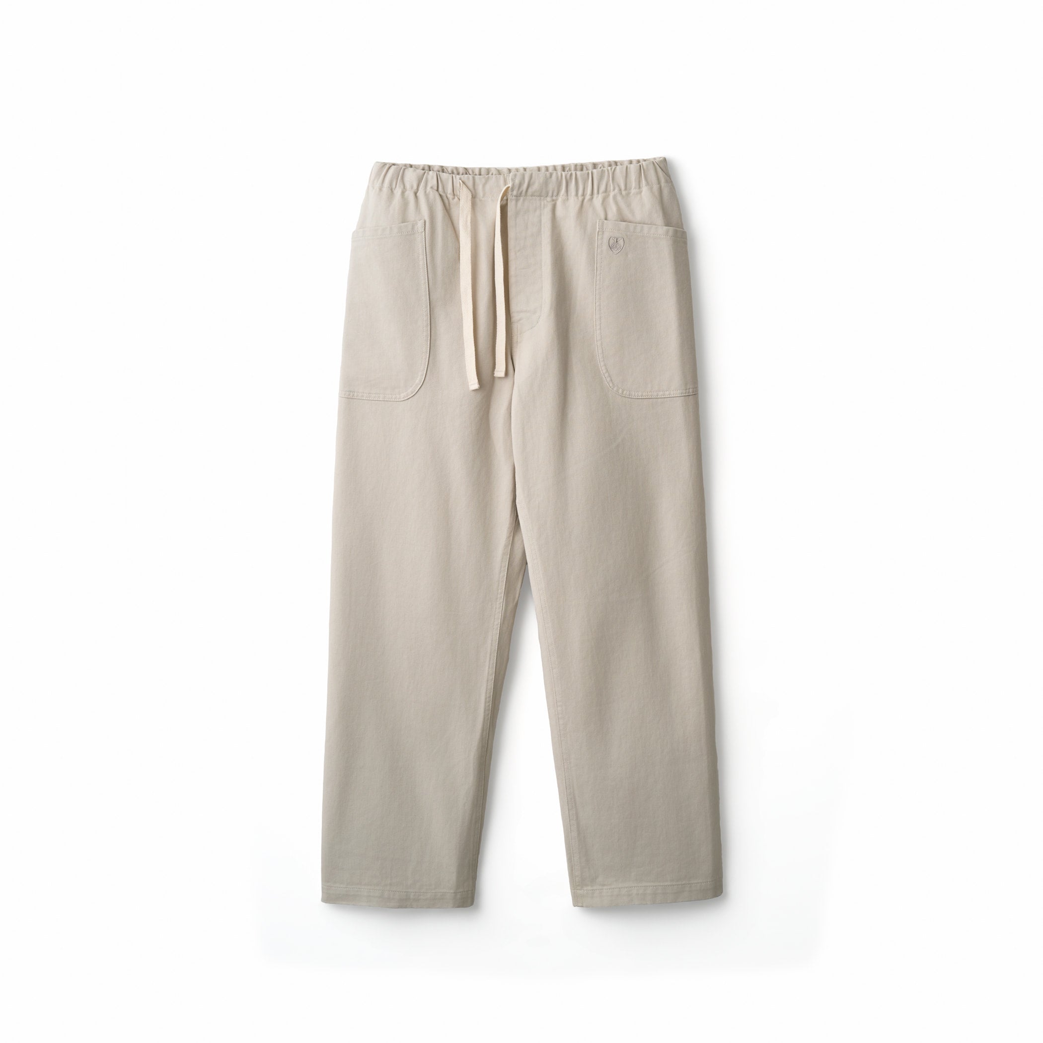 Cotton Twill Easy Pants