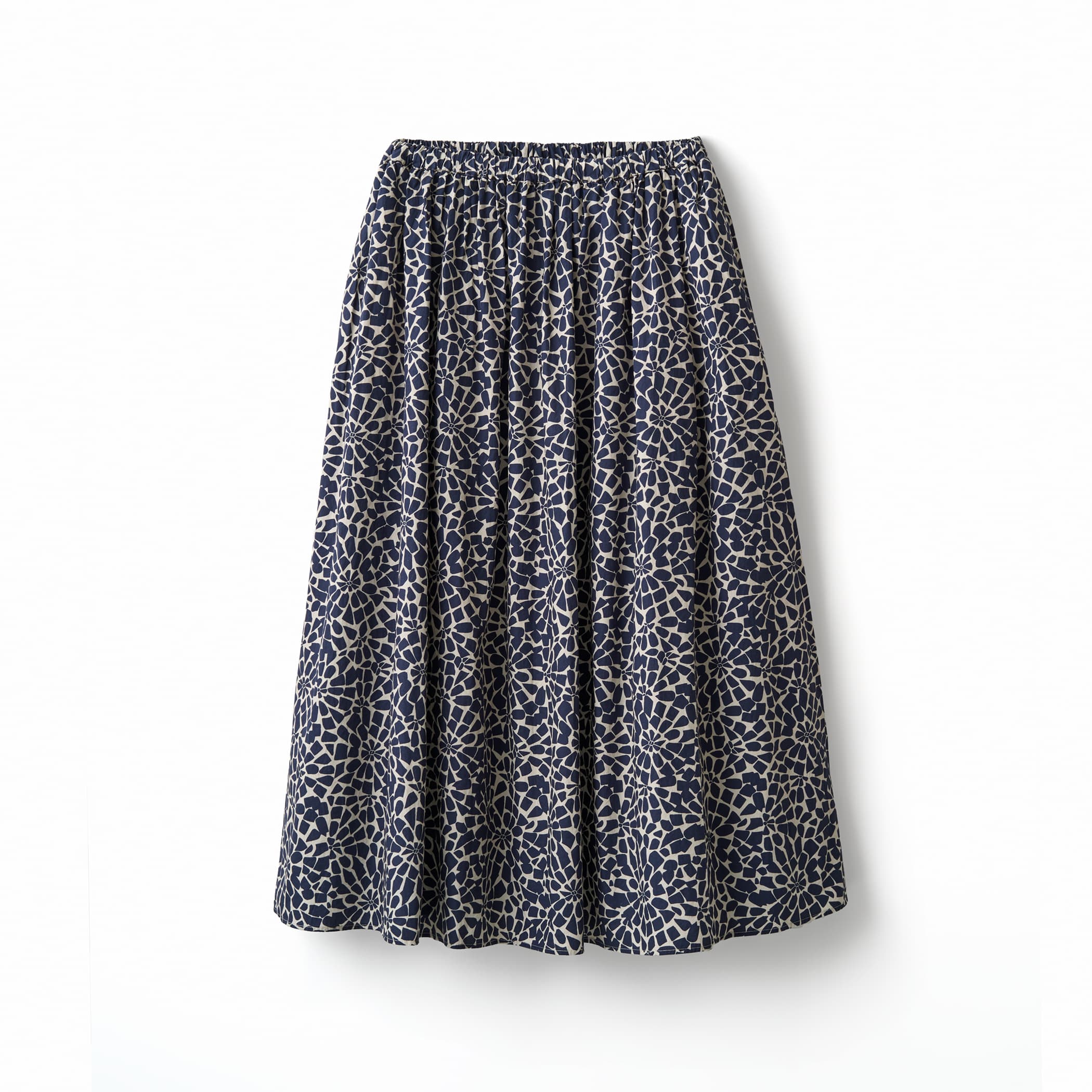 Women's French Printed Poplin A-line Skirt｜ORCIVAL