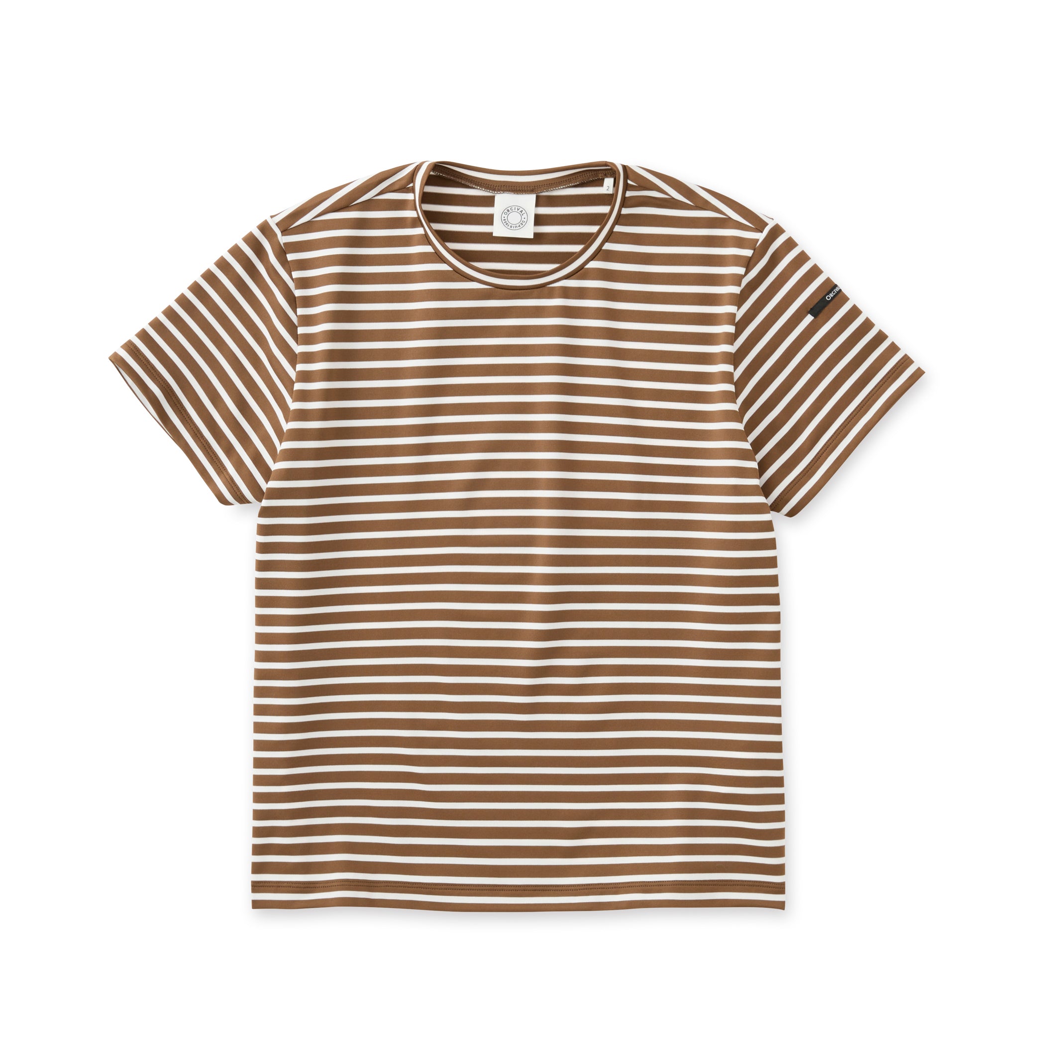 Women's Polyester Crew Neck Short Sleeve Pullover