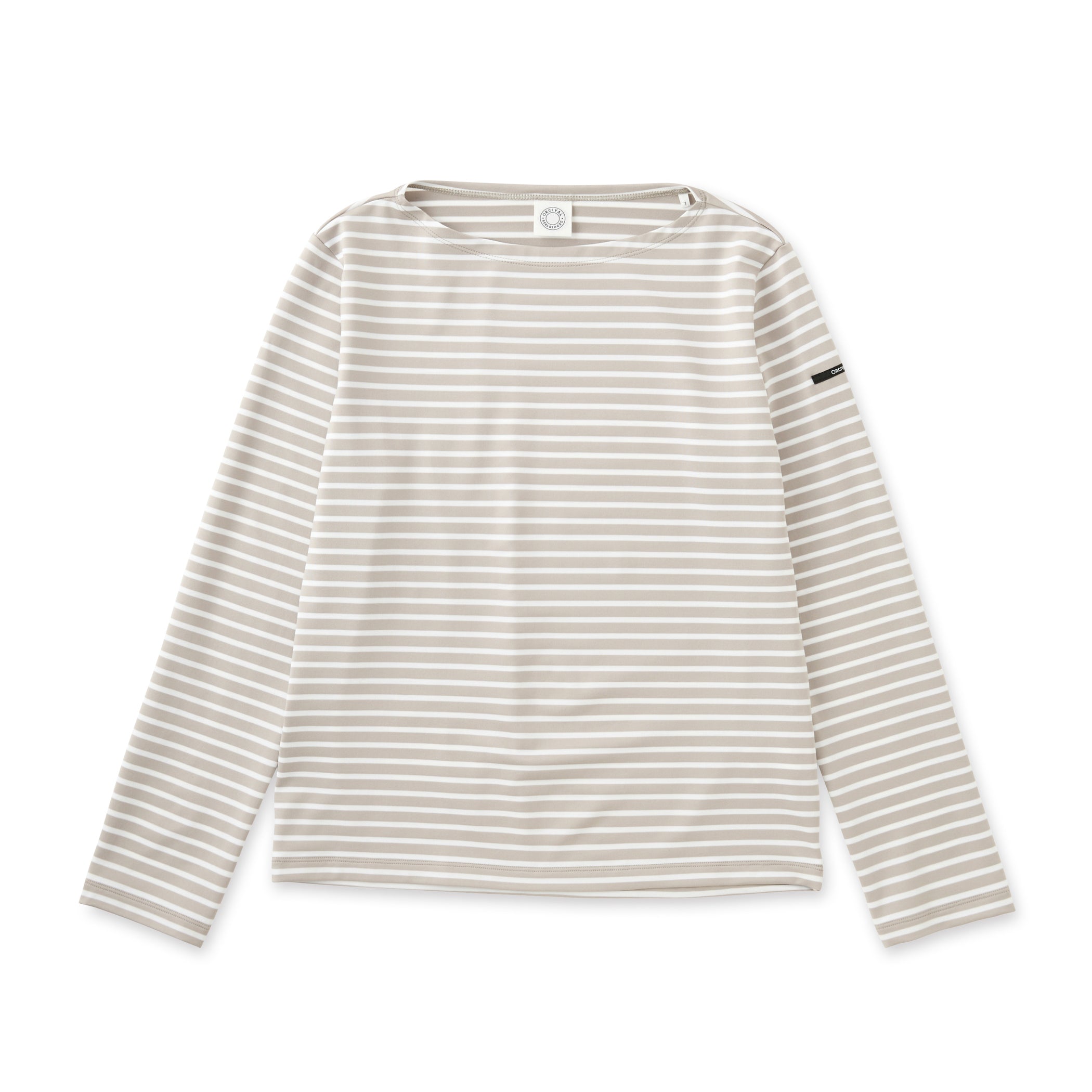 Women's Polyester Boat Neck Long Sleeve Pullover