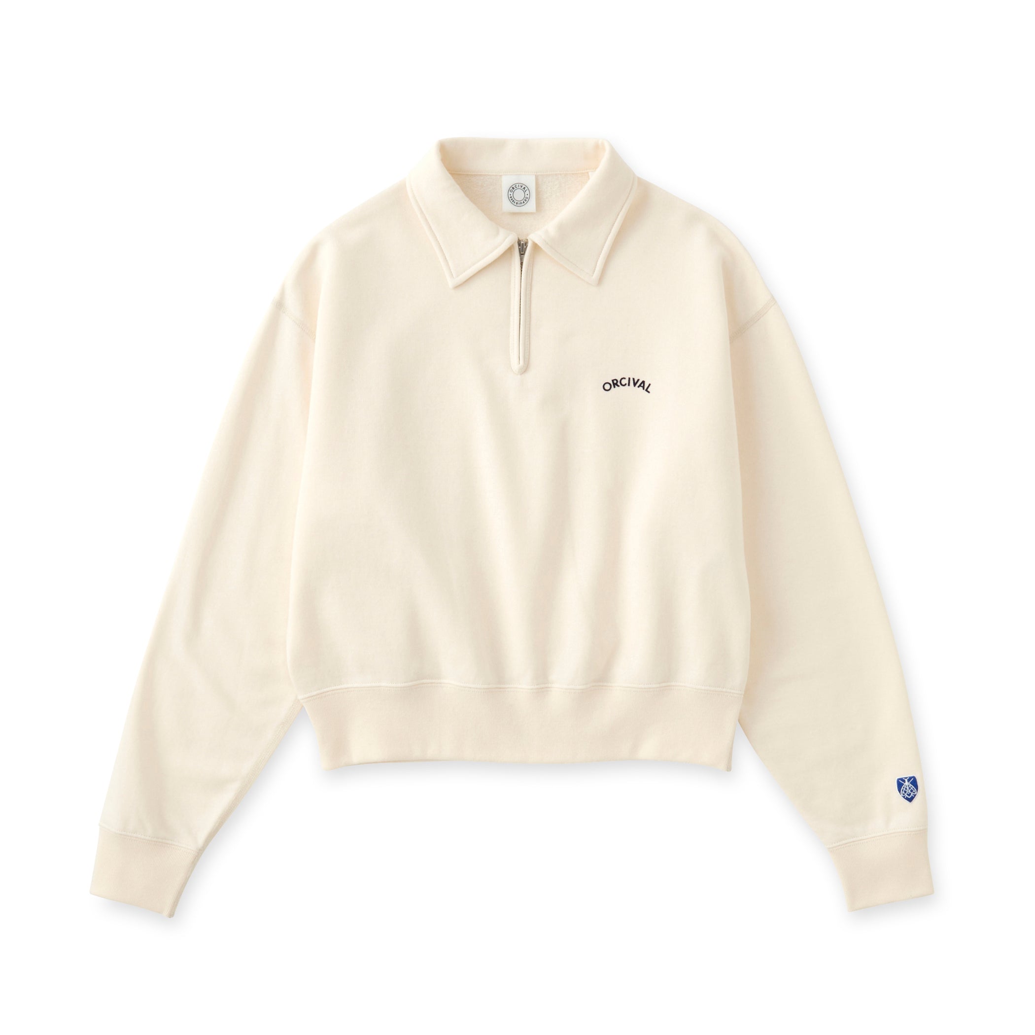 Women's Light French Terry Half Zip Sweat