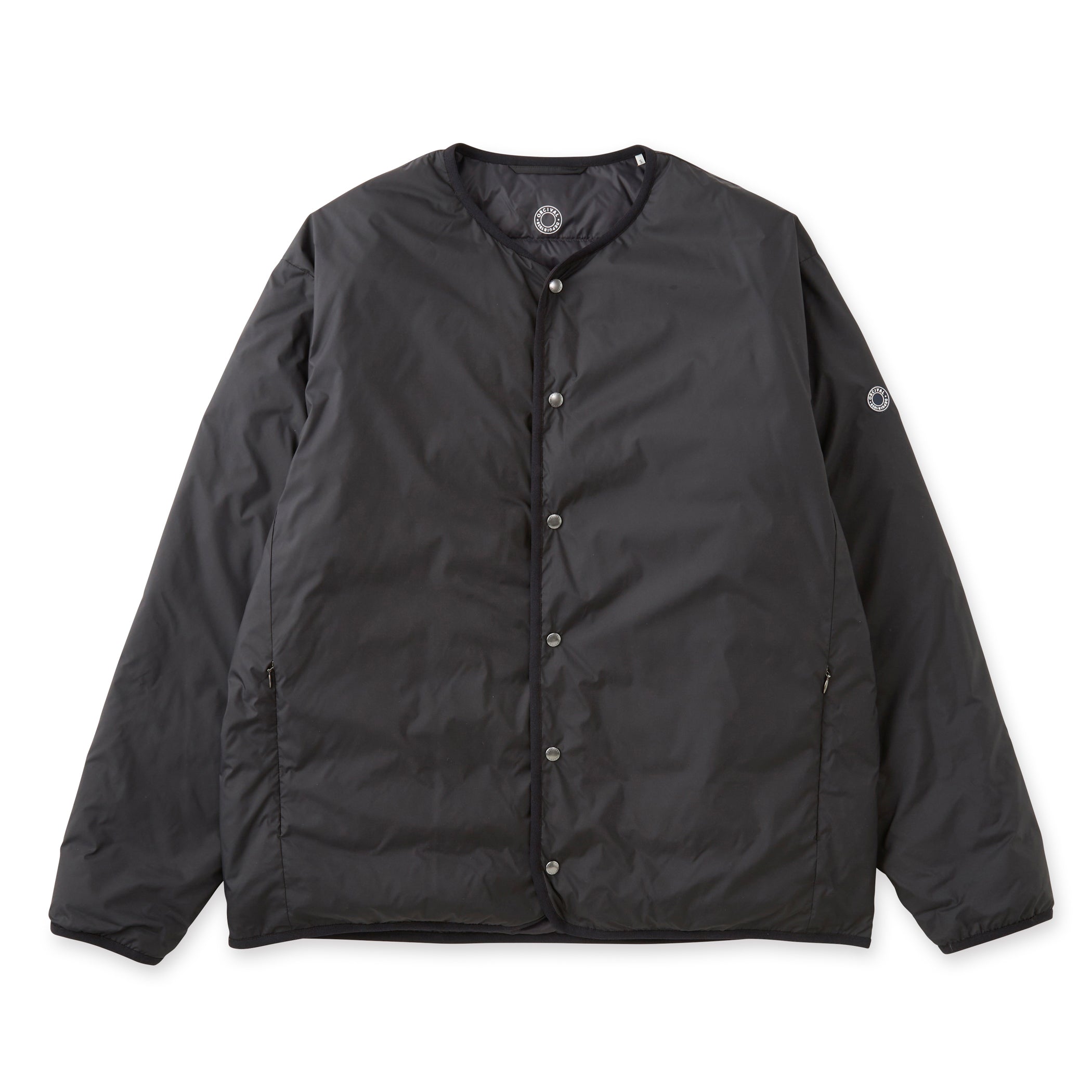 Men's Polyester Taffeta Round Neck  Inner Down Blouson