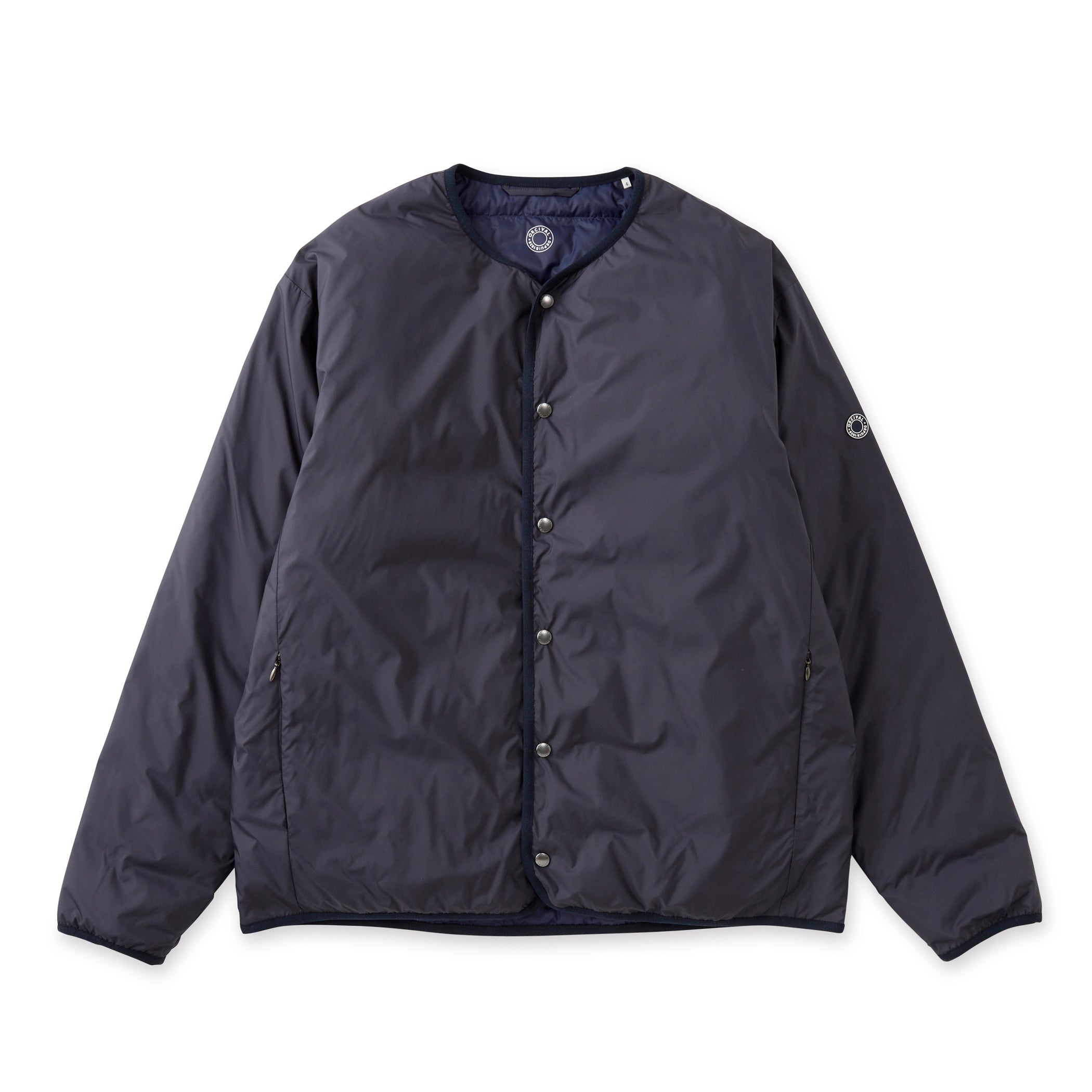 Men's Polyester Taffeta Round Neck  Inner Down Blouson