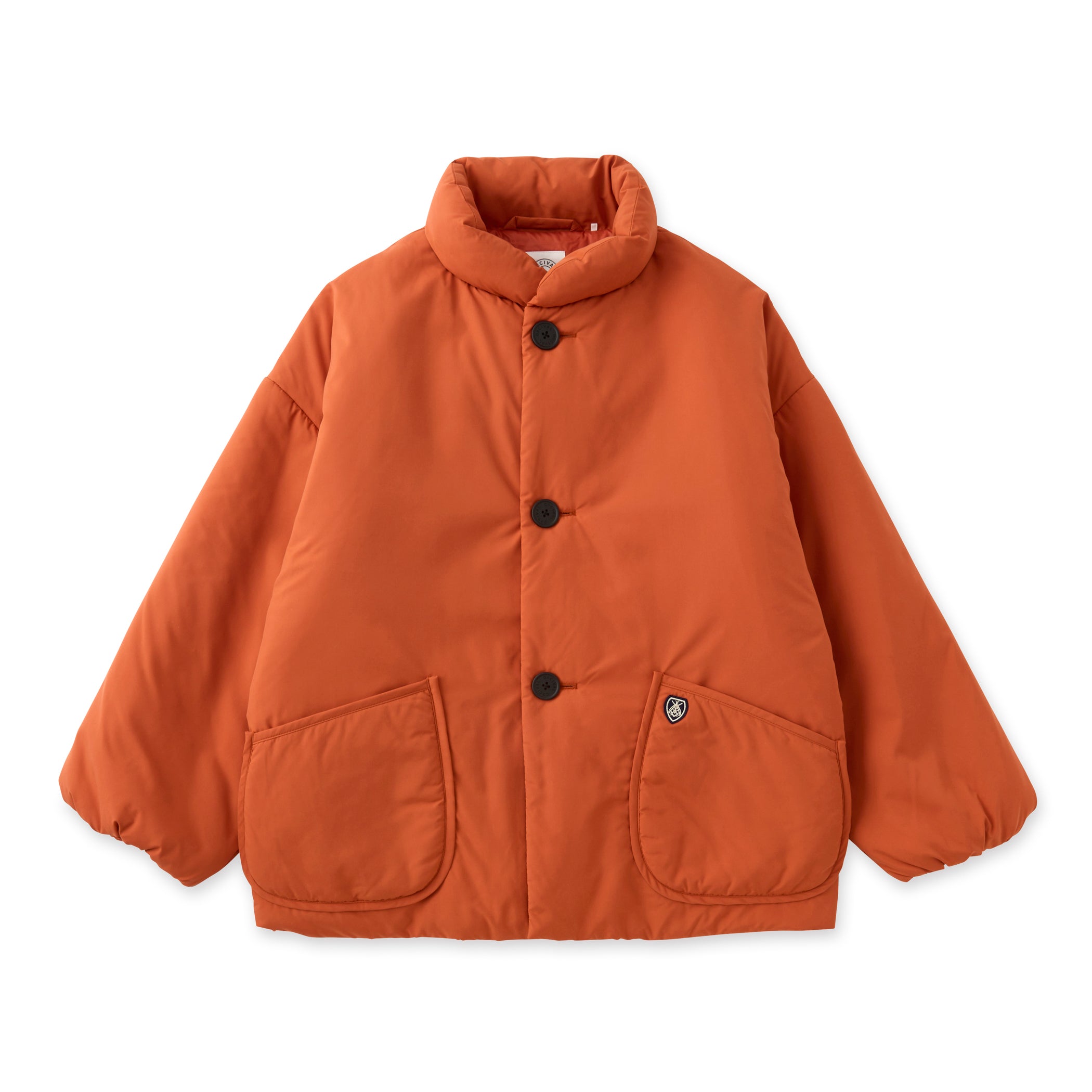 Women's Brushed Taffeta Stand Collar Blouson
