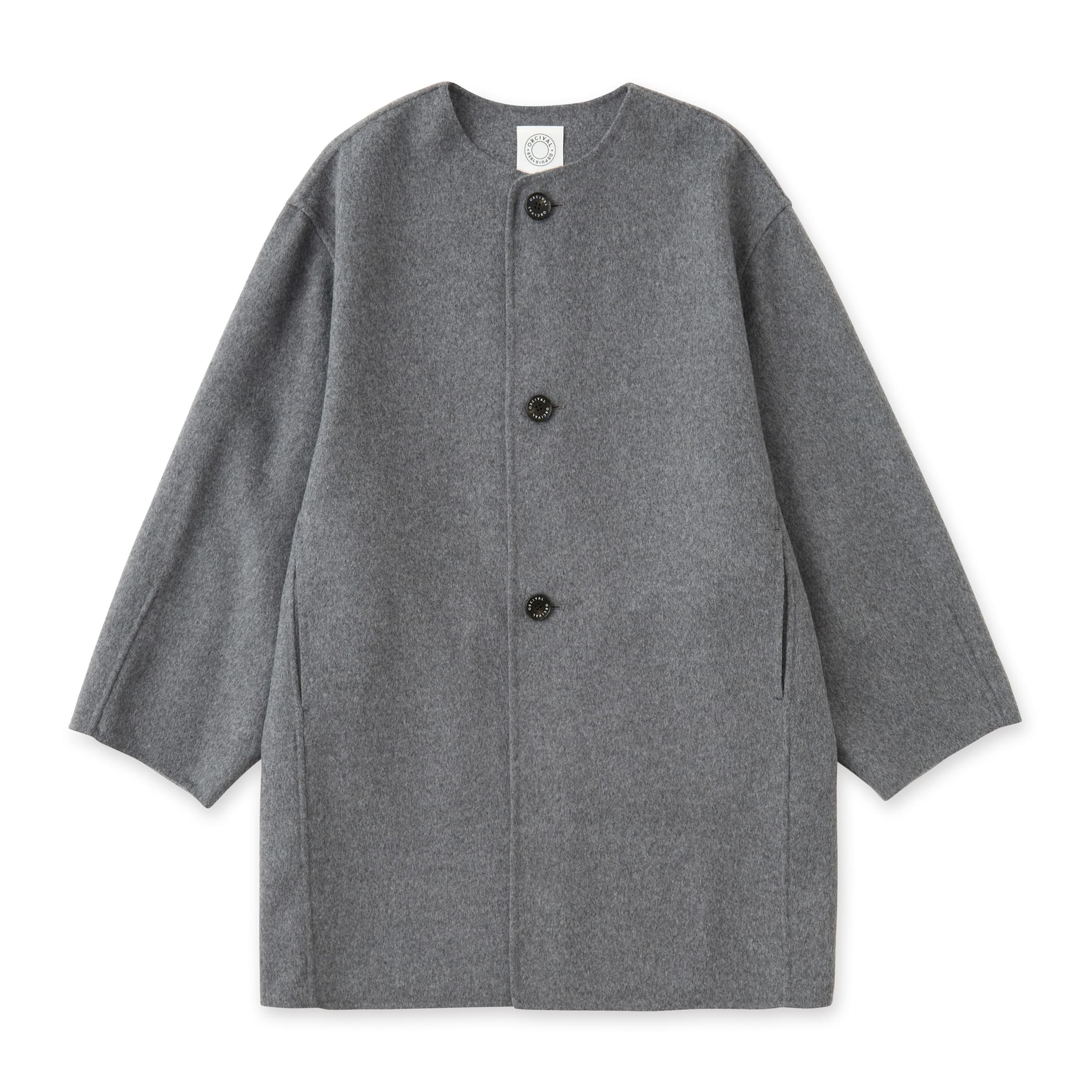 Women's River Wool Collarless Coat