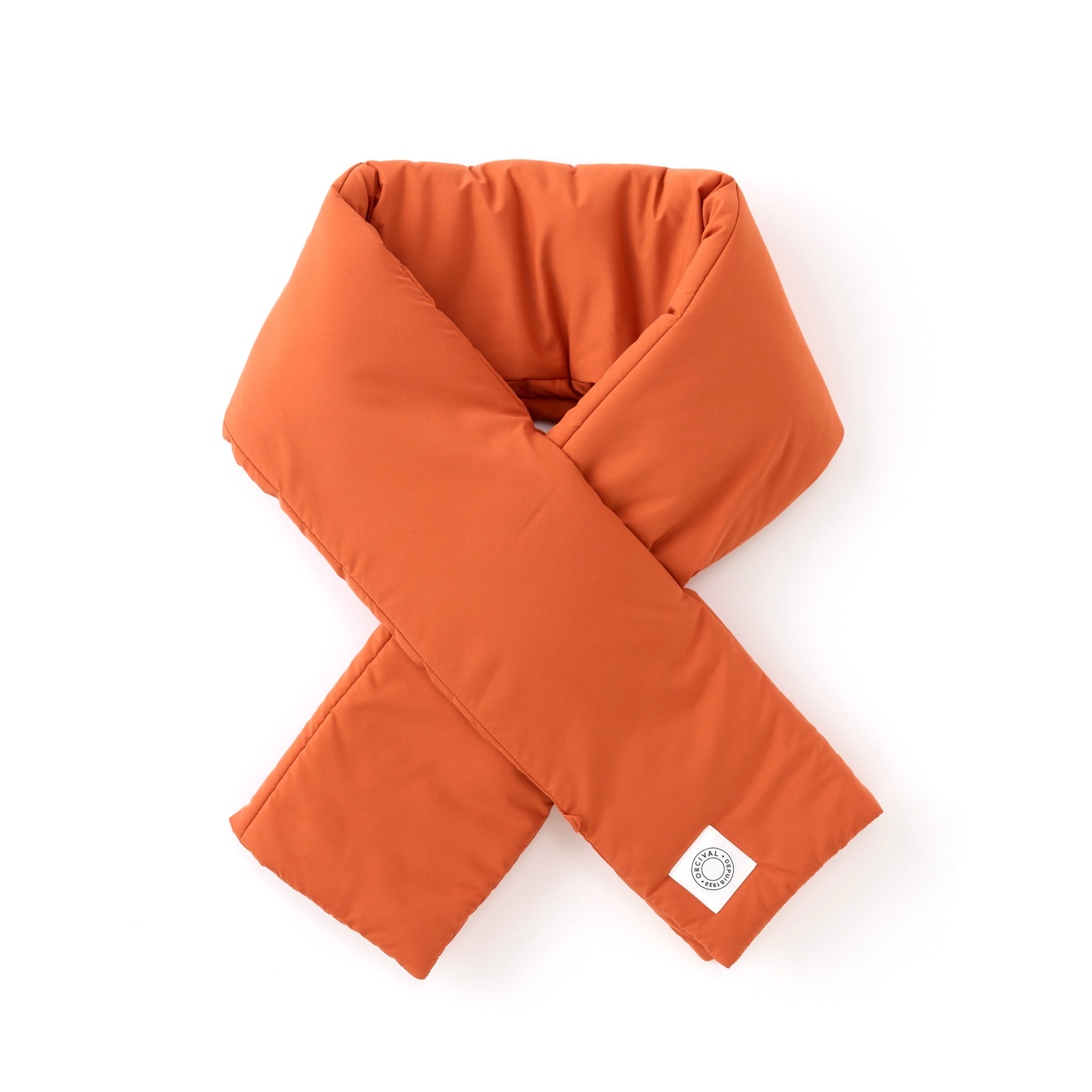 Brushed Taffeta Padded Scarf｜ORCIVAL