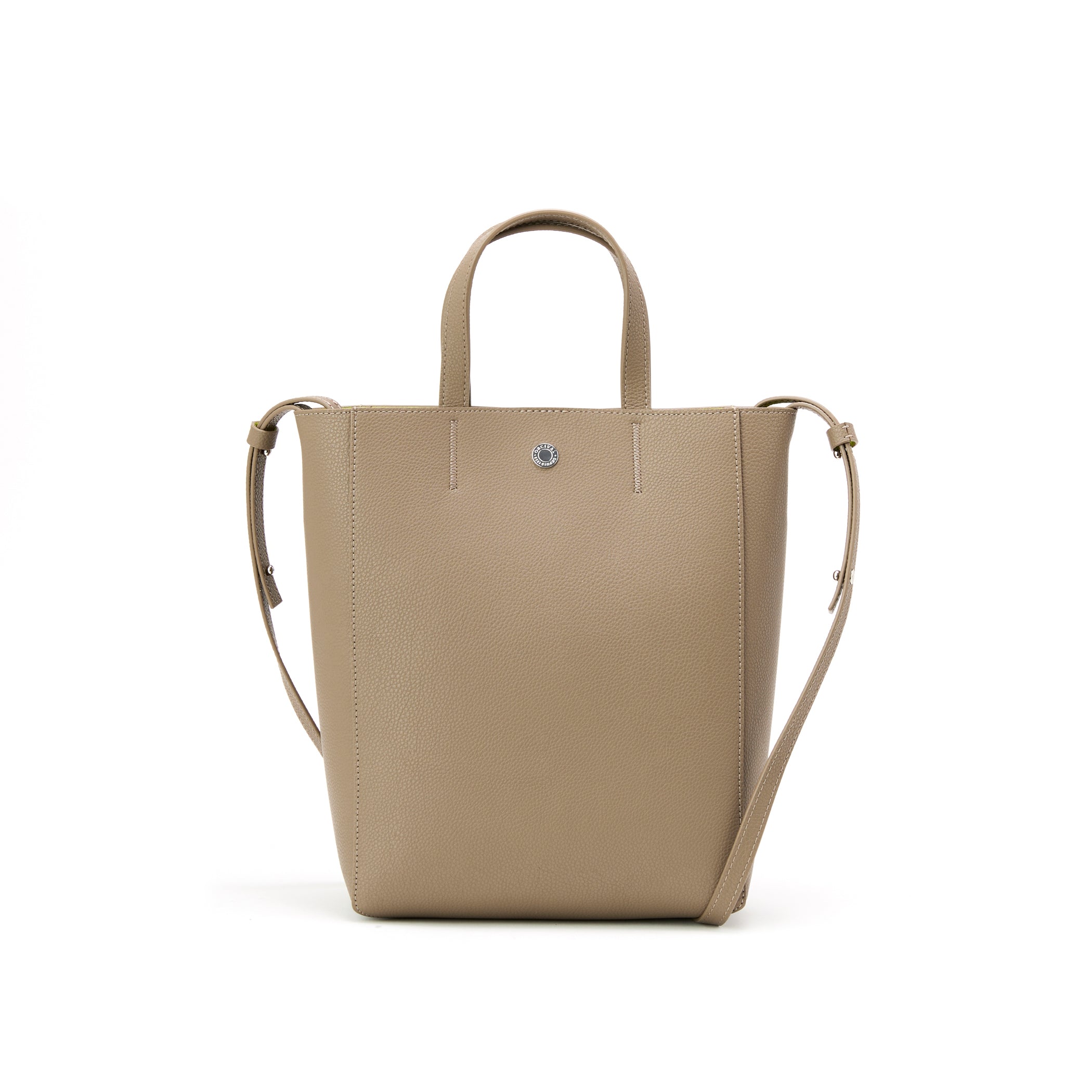 Double Face Leather 2way Tote Bag