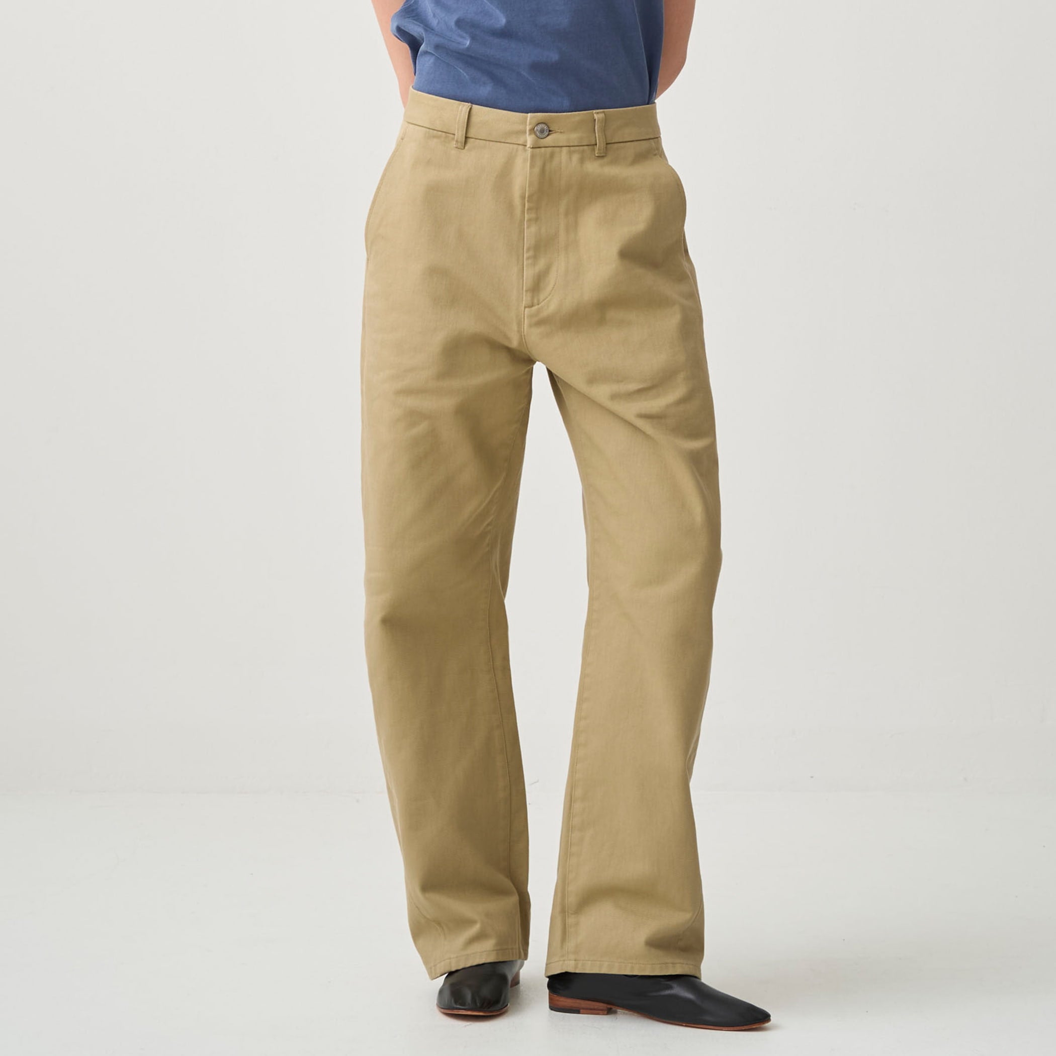 Women's Cotton Dry Twill Wide Curve Pants｜ORCIVAL