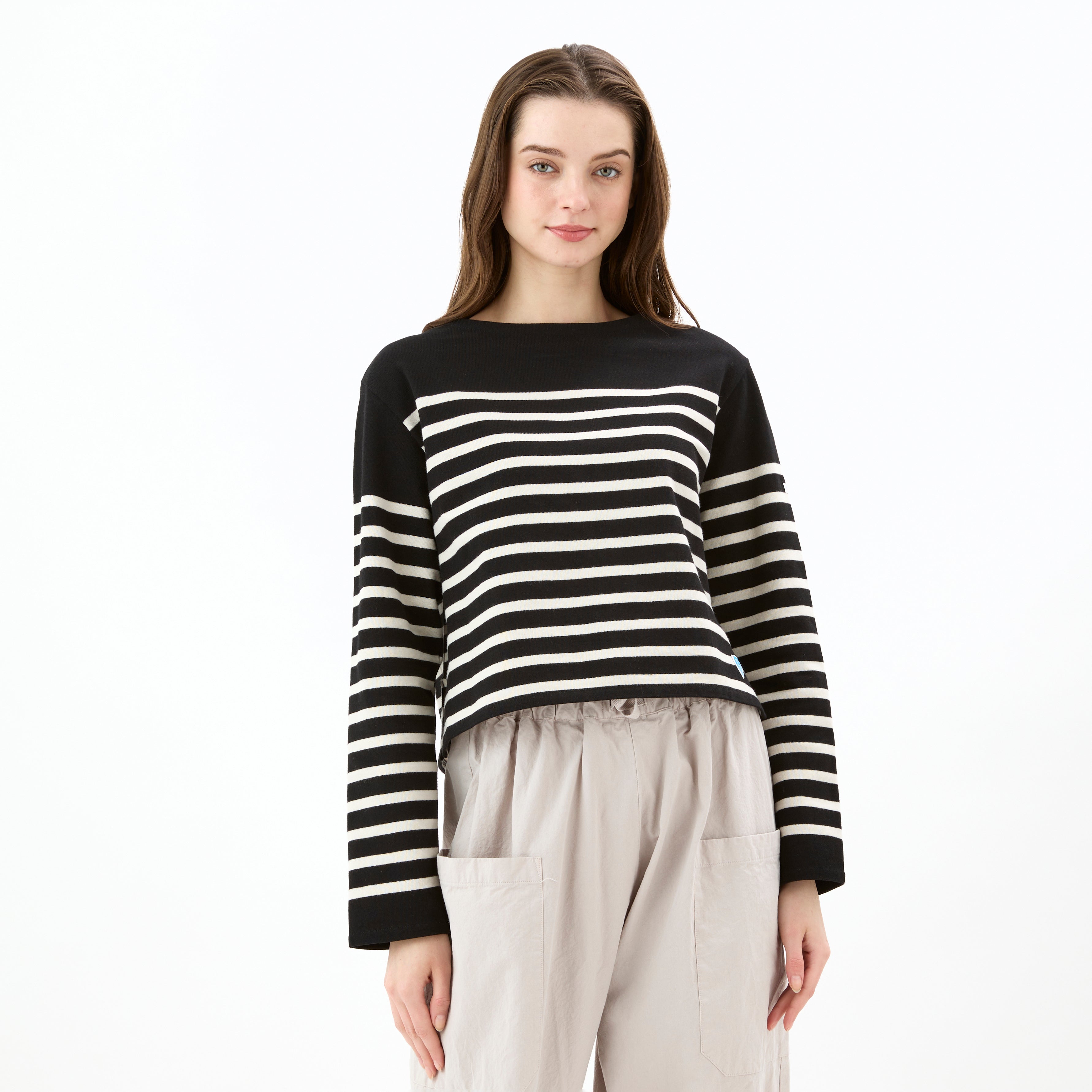 Women's Rachel Cropped Basque Shirt