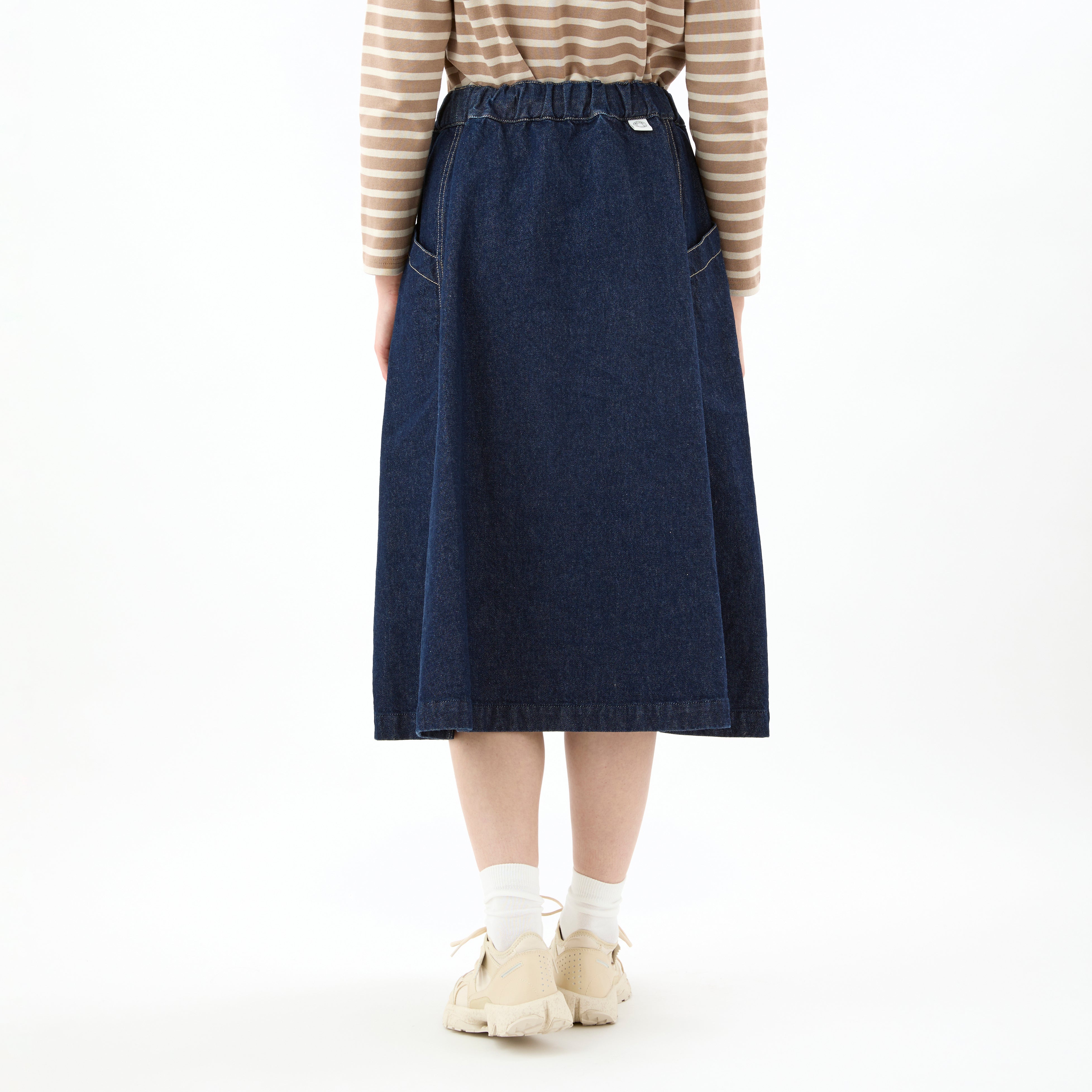 Women's Denim Easy Skirt
