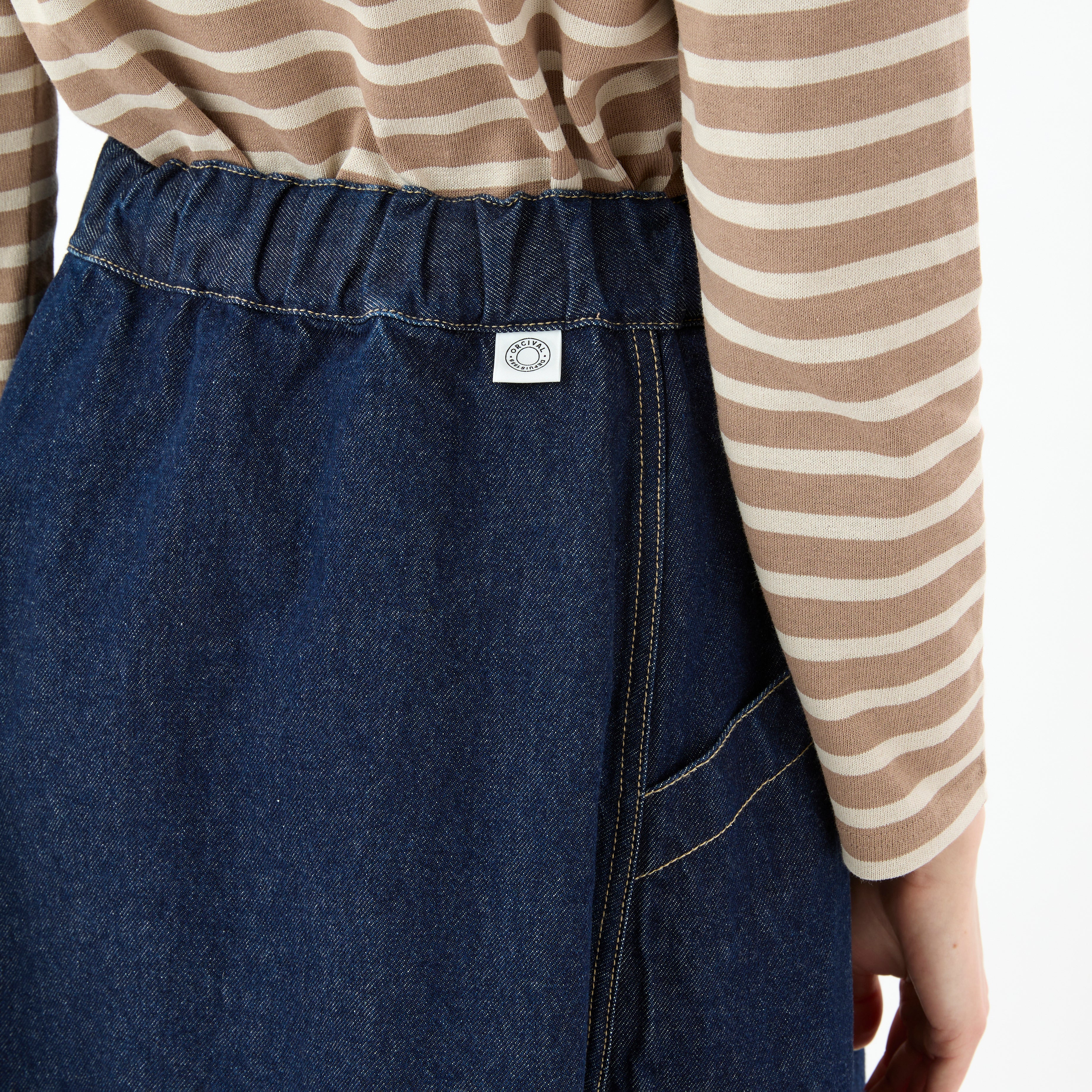 Women's Denim Easy Skirt