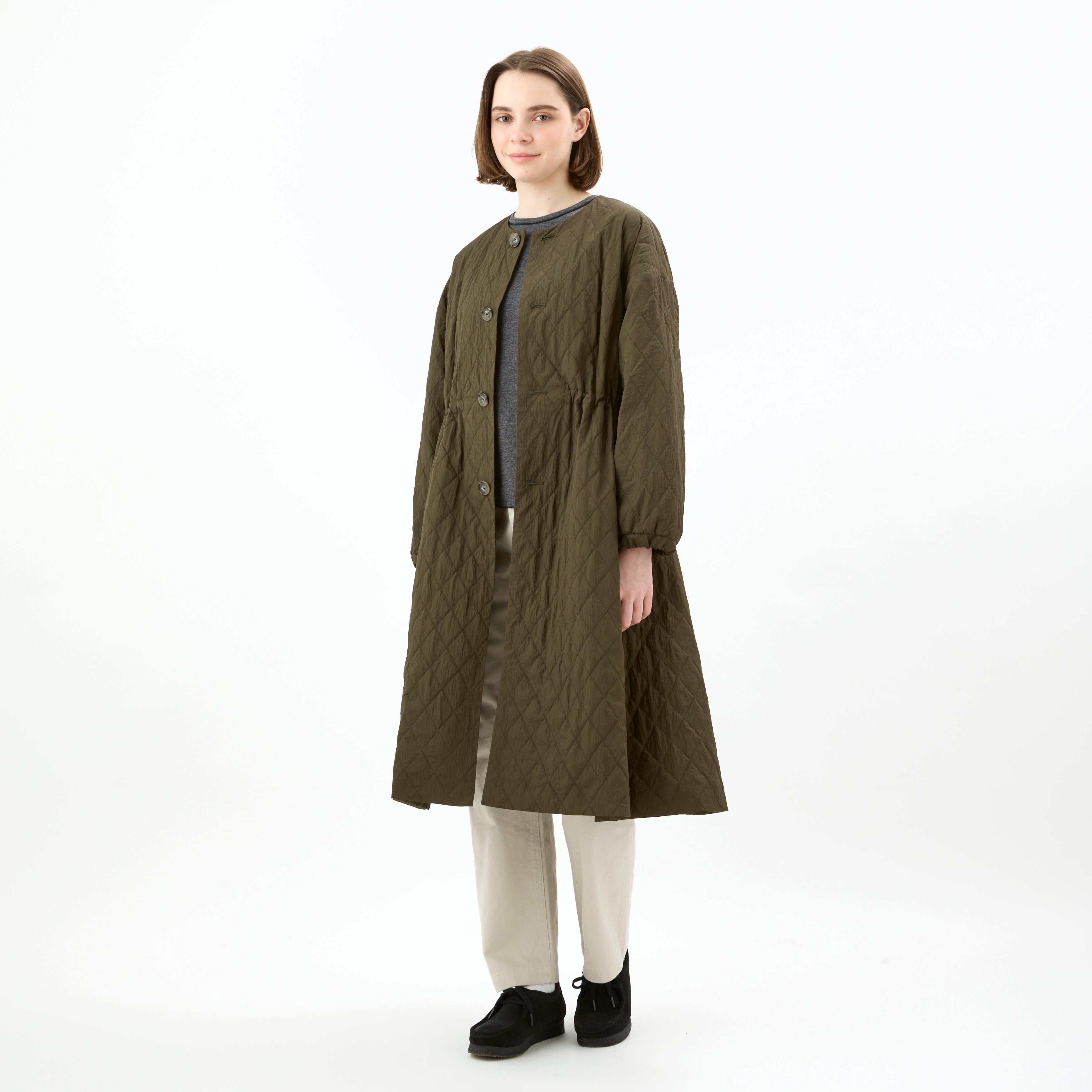 Women's Insulation Quilt Long Coat