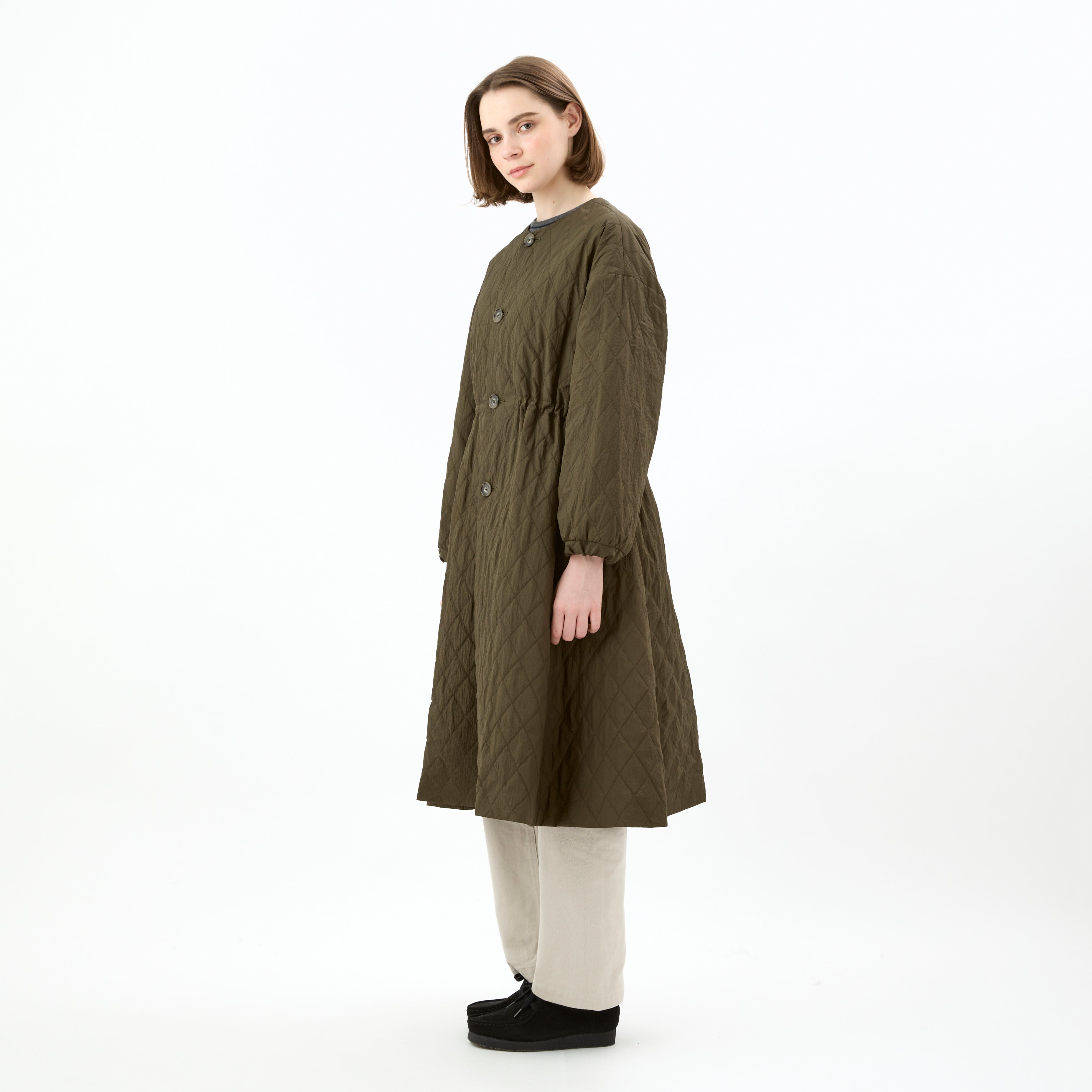 Women's Insulation Quilt Long Coat