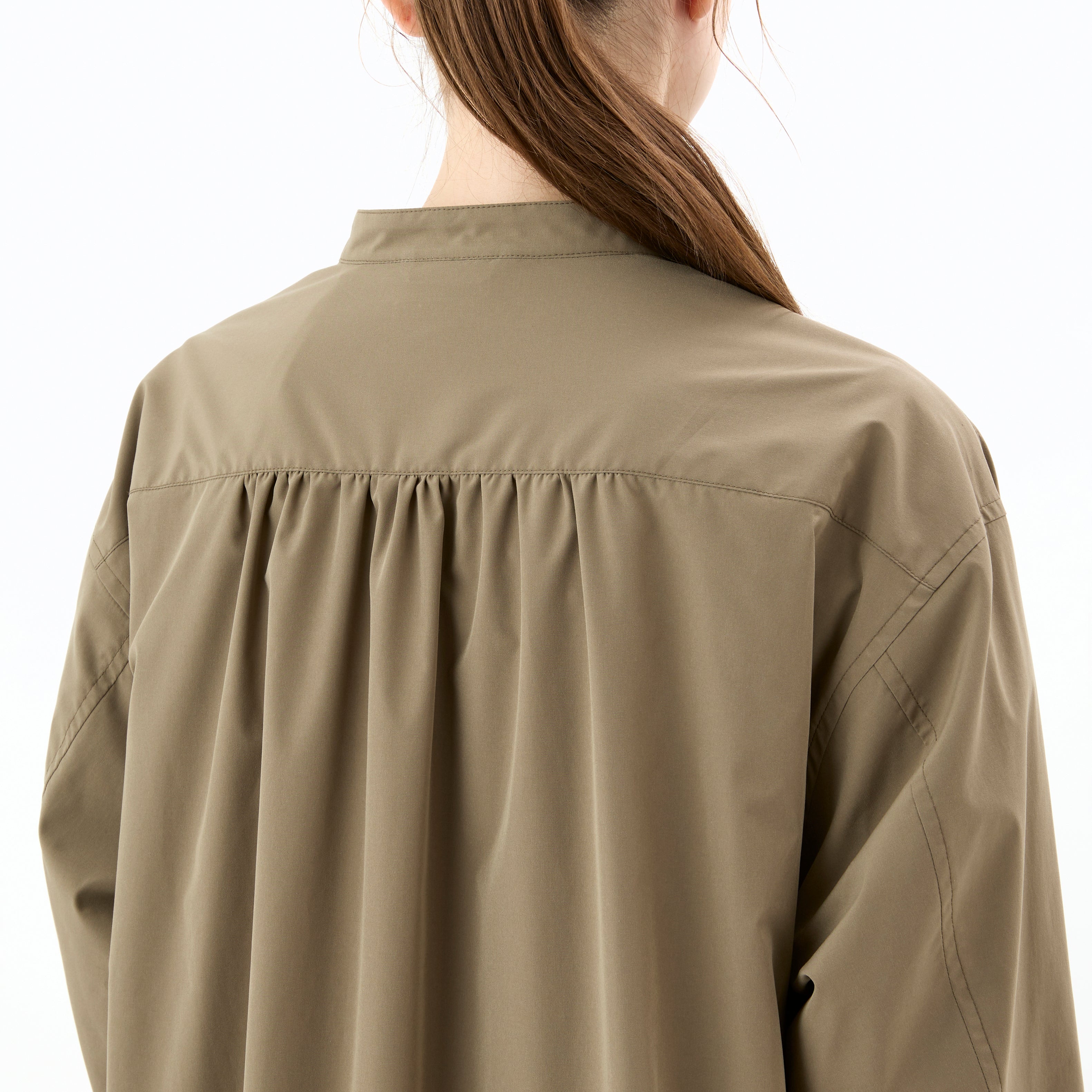 Women's Polyester Typewriter Stretch Light Outer