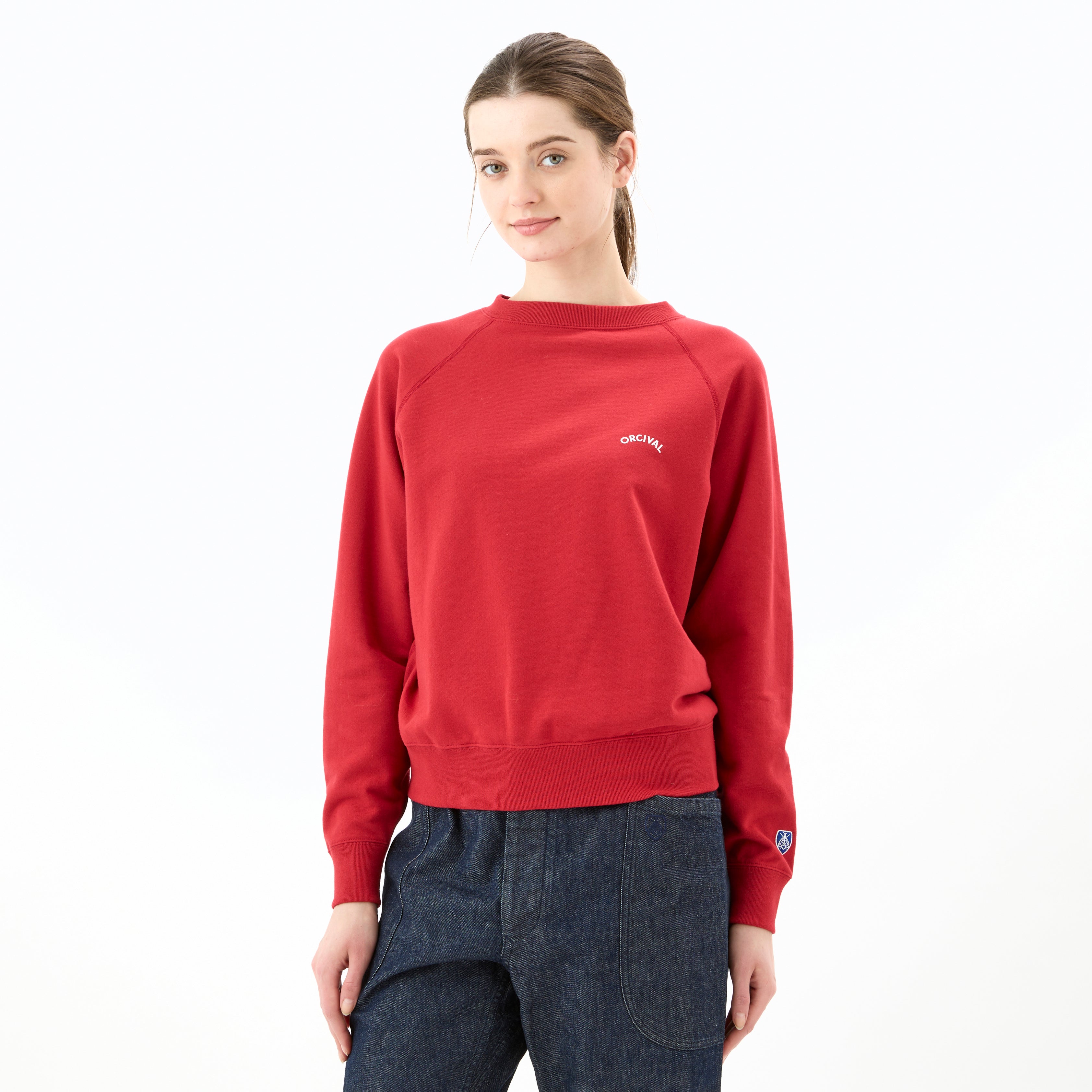 Women's Light French Terry Boat Neck Sweat