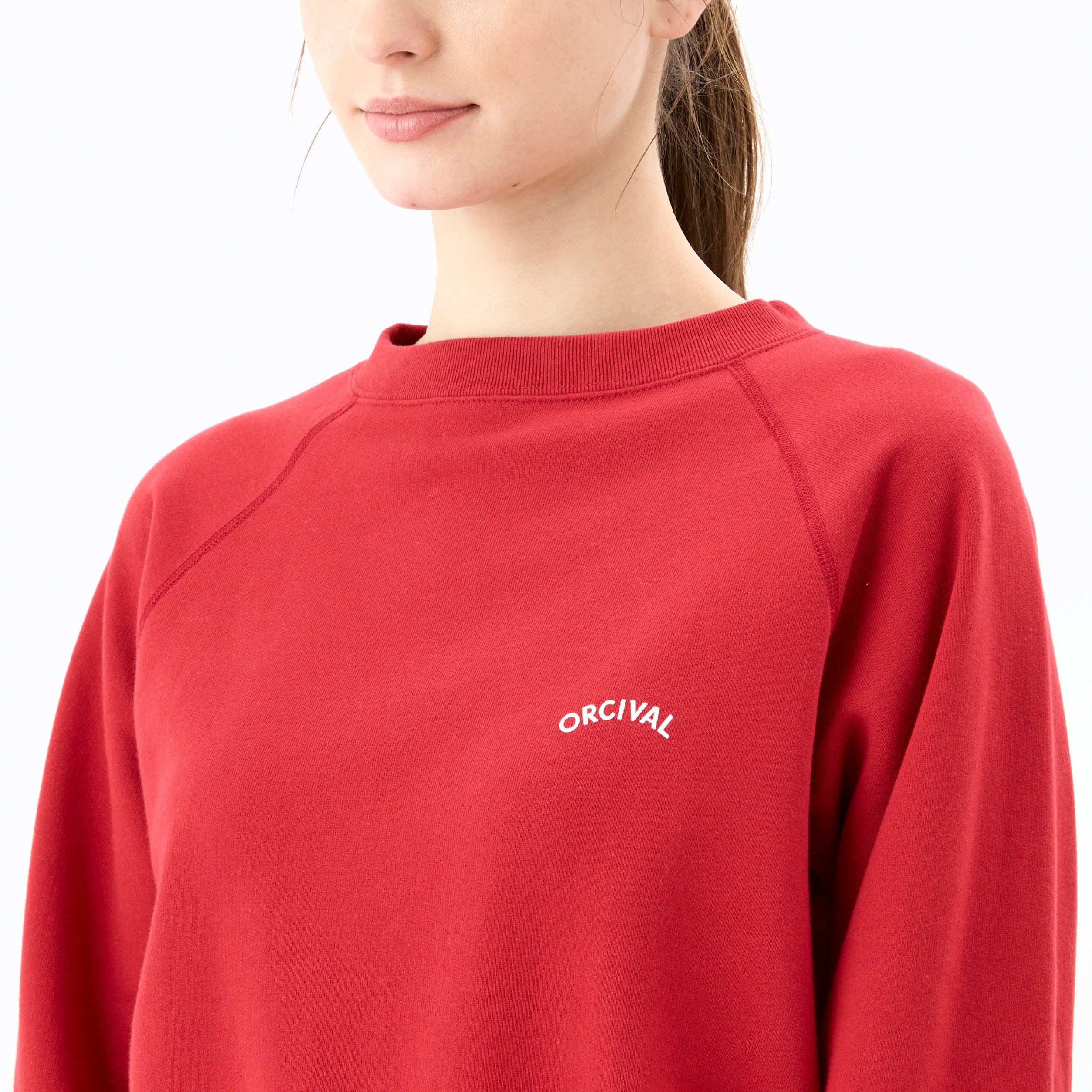 Women's Light French Terry Boat Neck Sweat