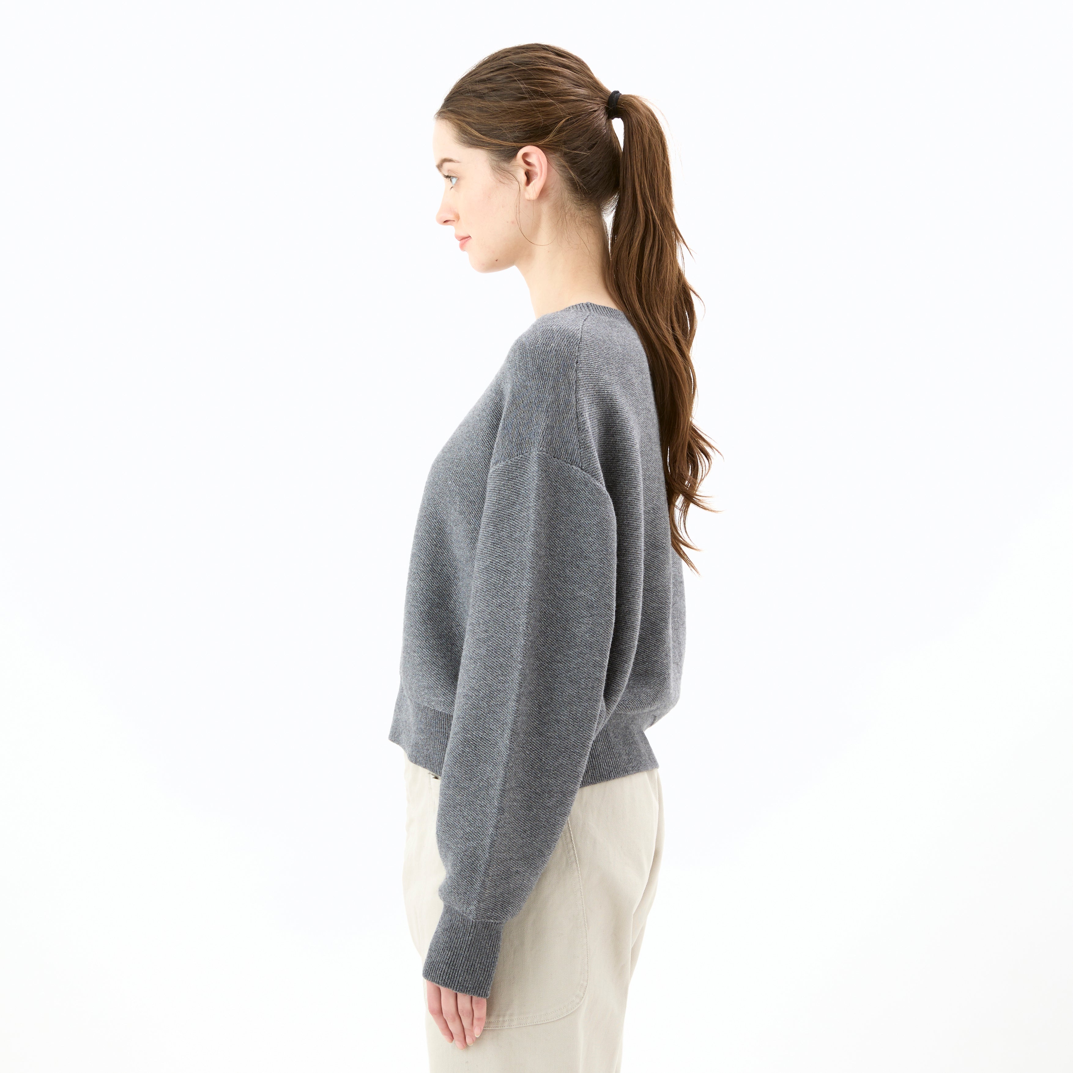 Women's Wool Cotton 9G French Terry Knit
