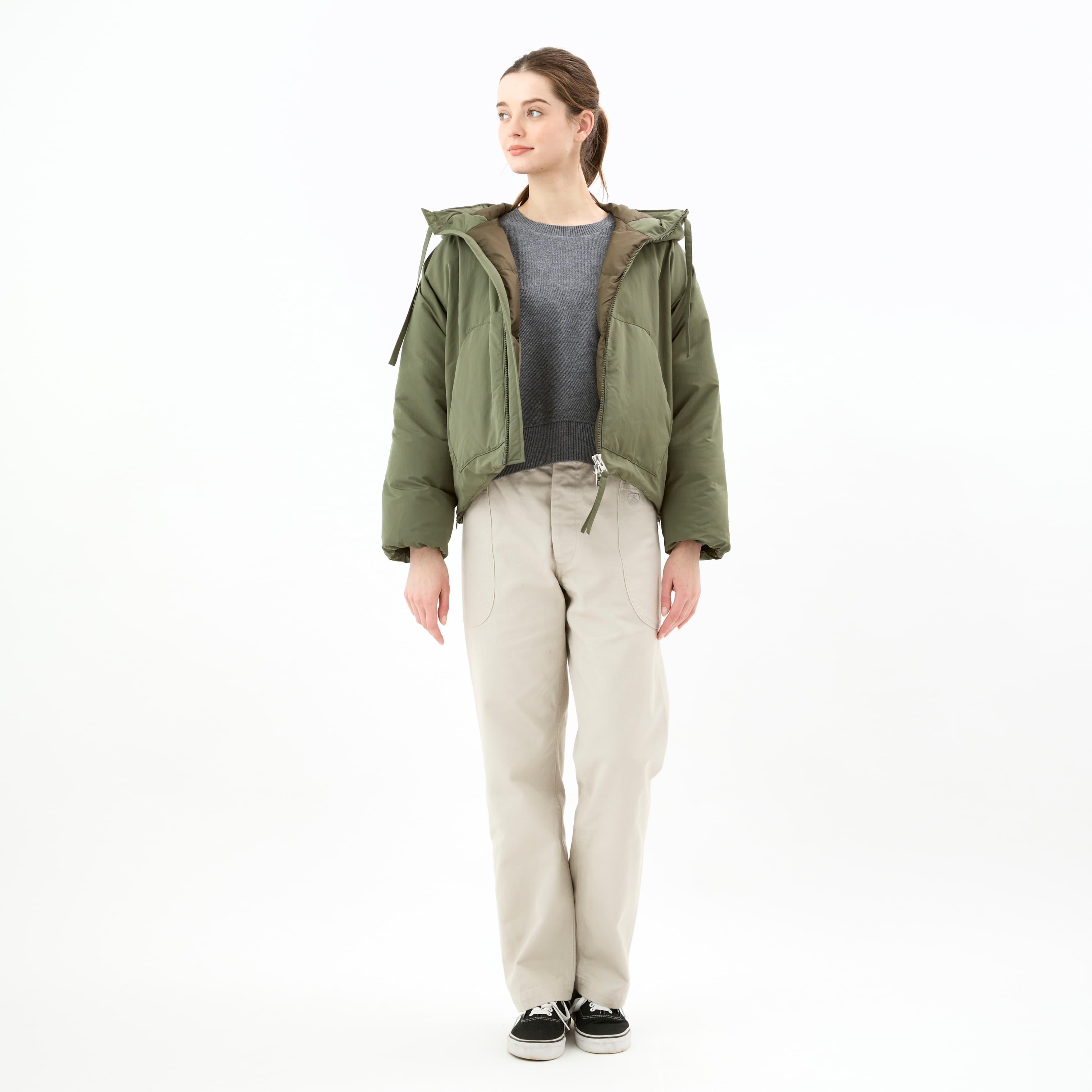 Women's Polyester Taffeta Hood Jacket