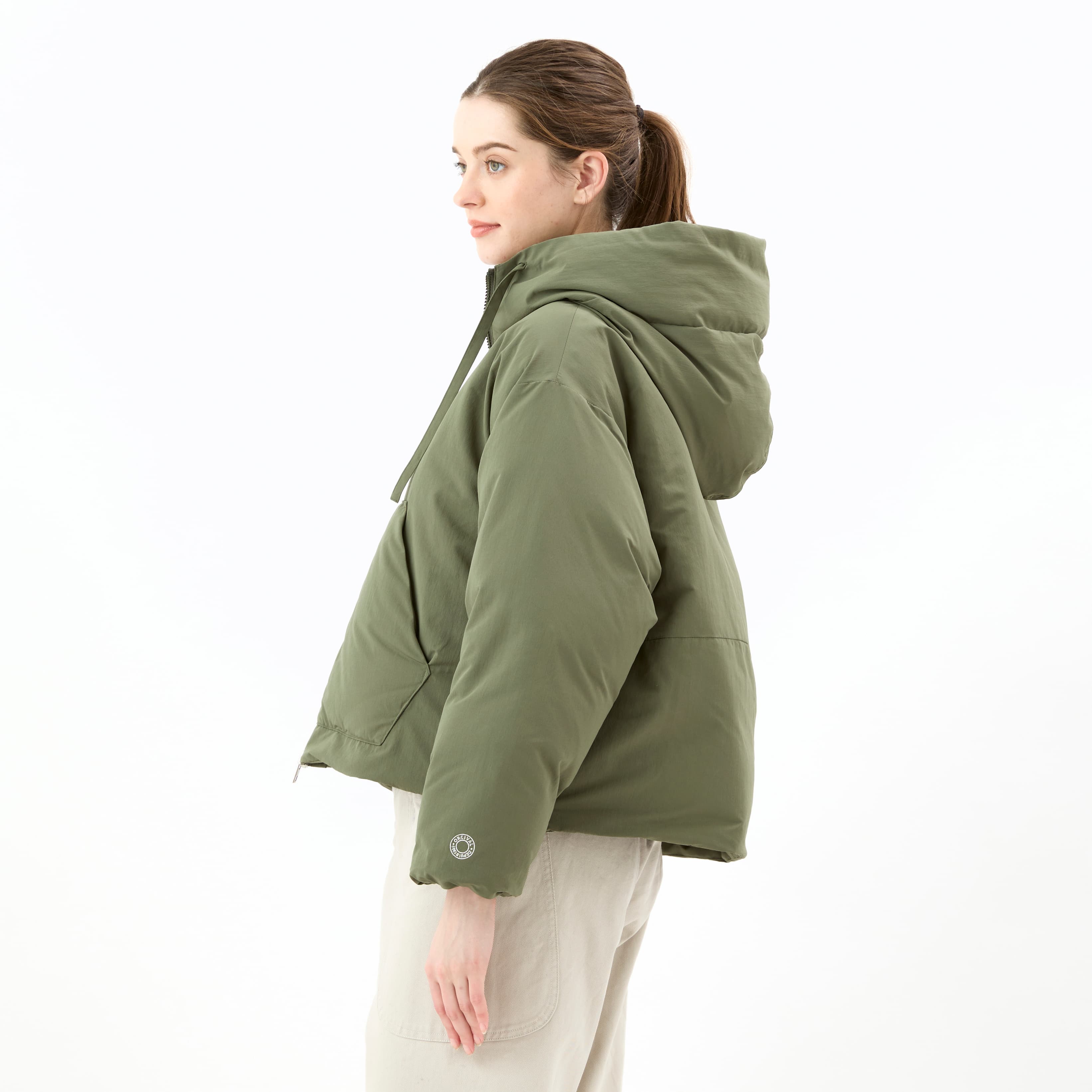Women's Polyester Taffeta Hood Jacket