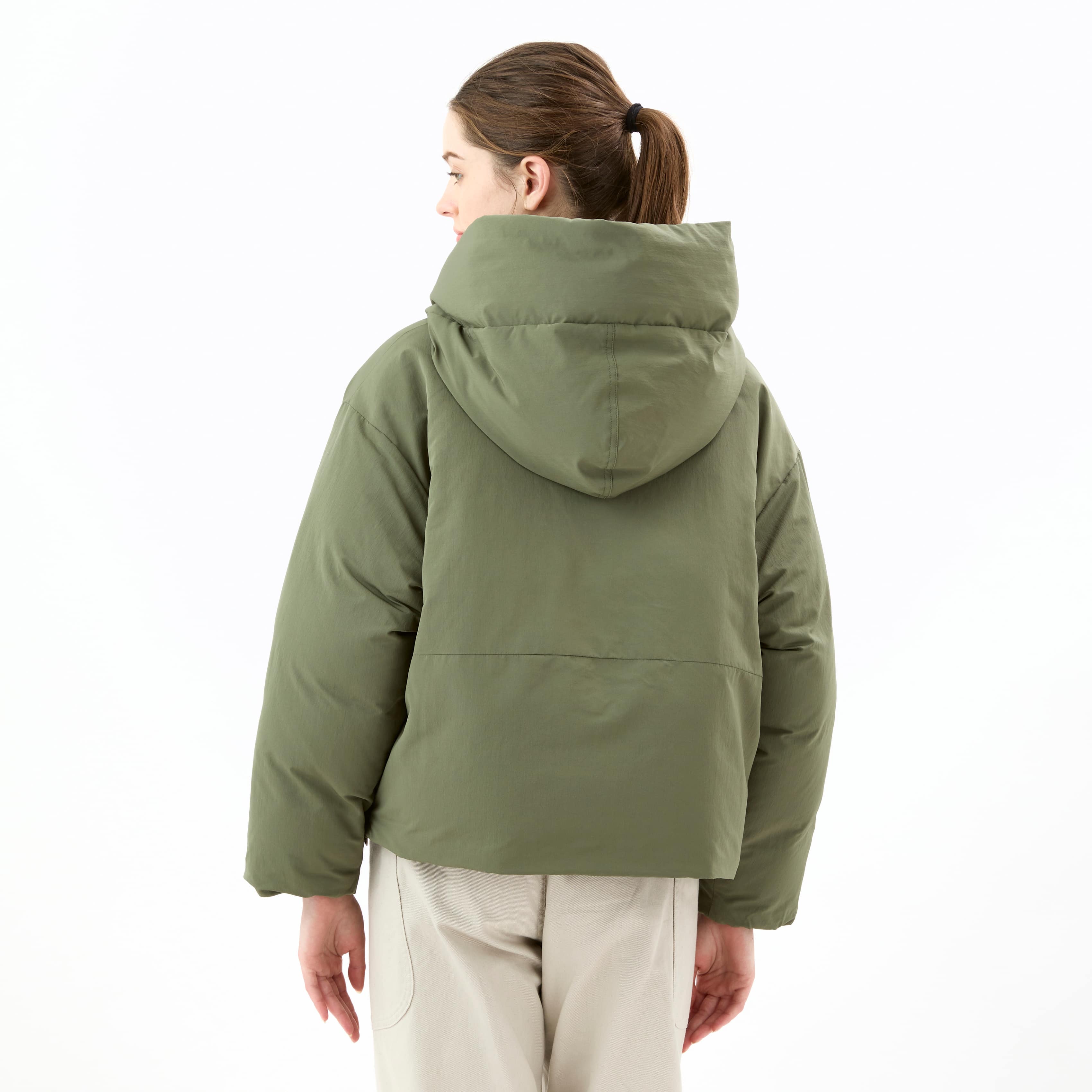 Women's Polyester Taffeta Hood Jacket