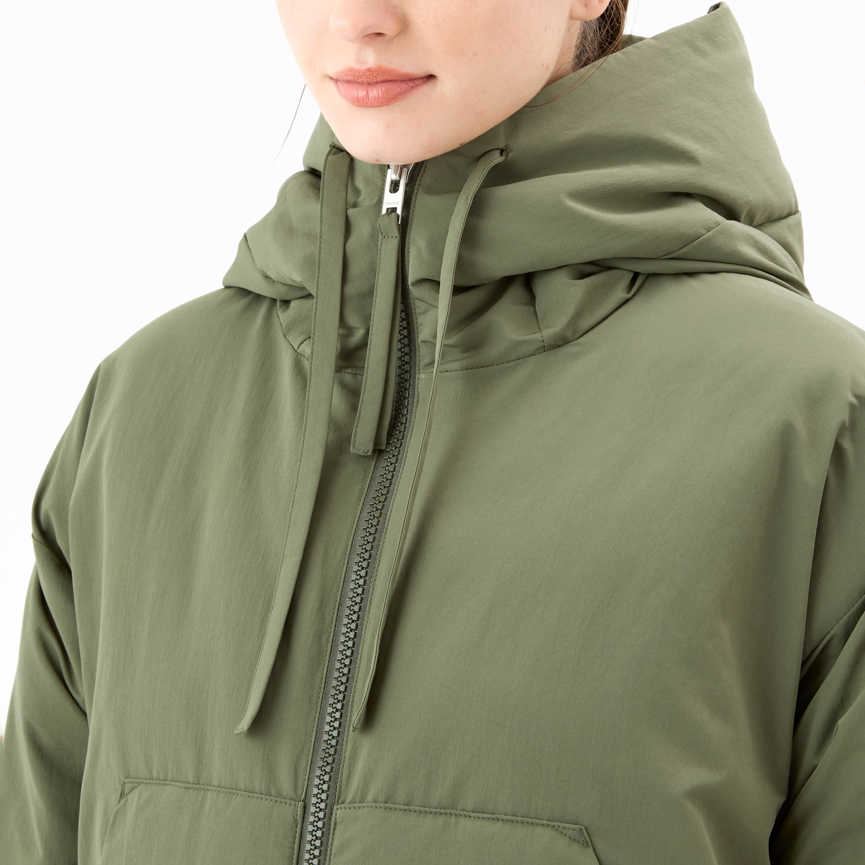 Women's Polyester Taffeta Hood Jacket