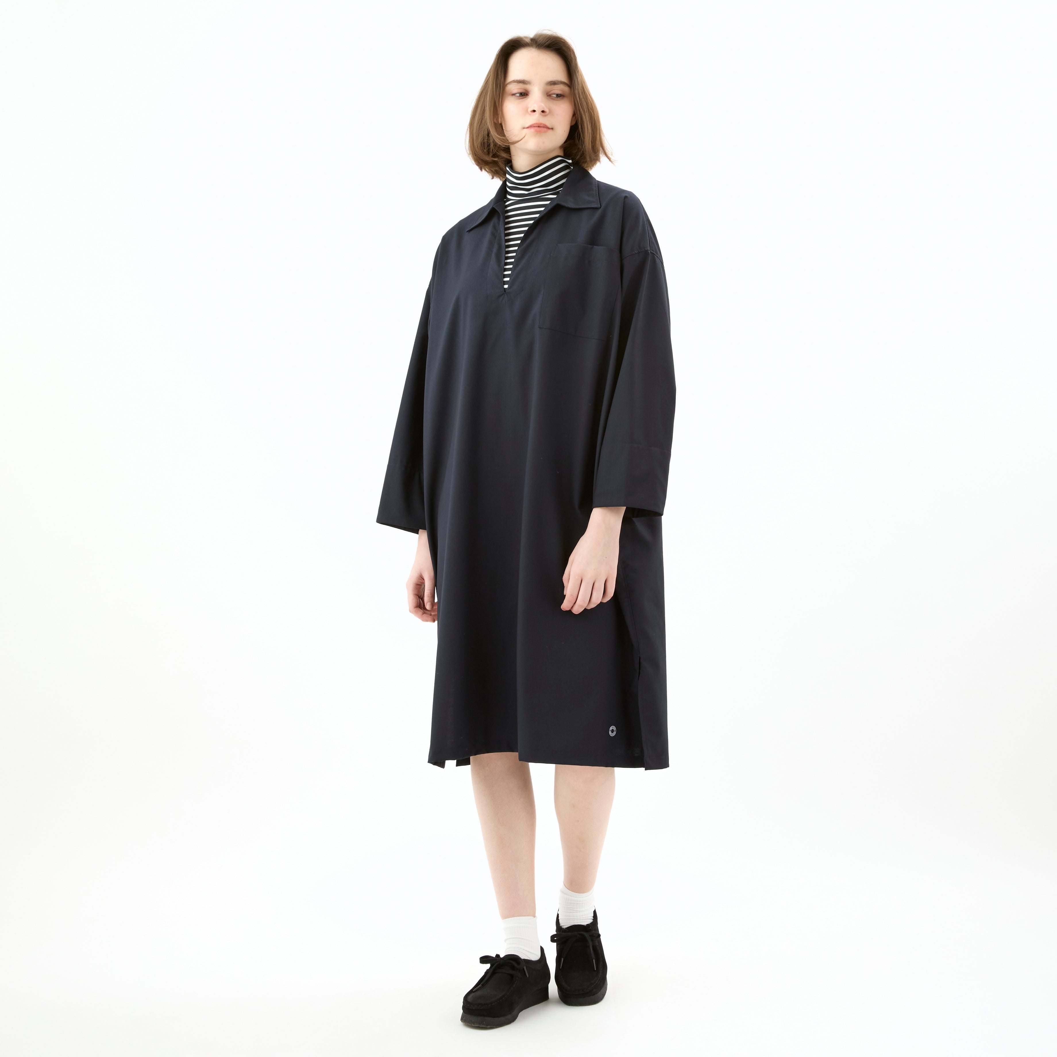 Women's Stretch Broad Long Dress