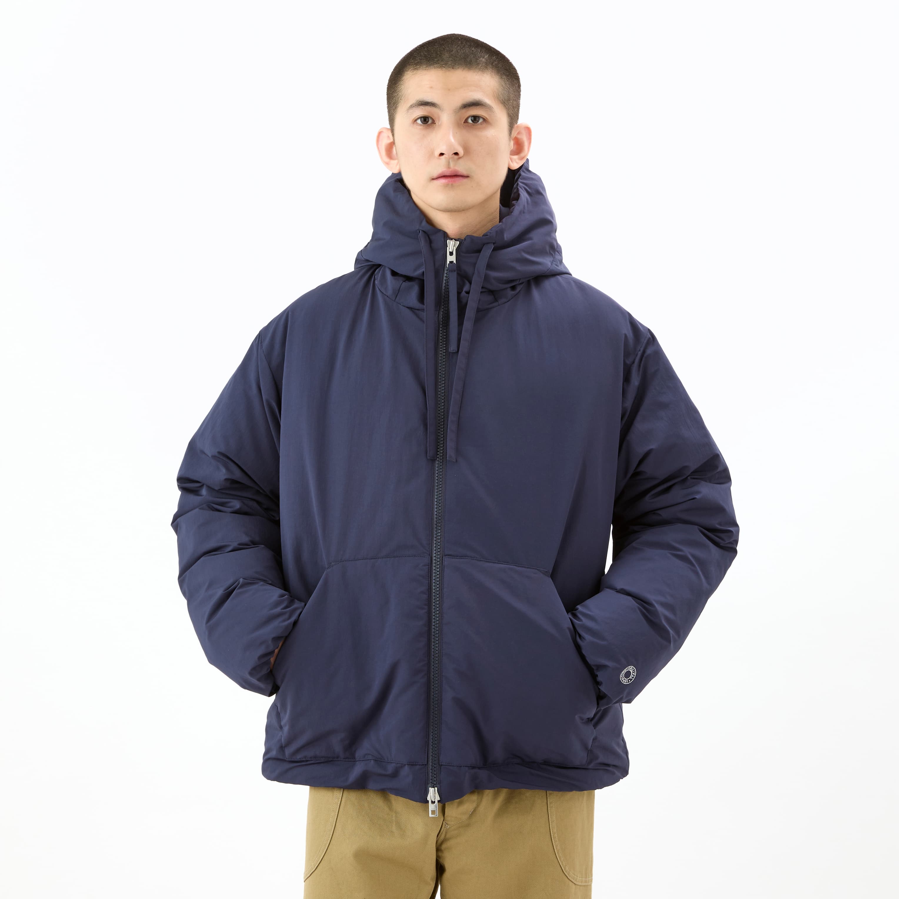 Men's Polyester Taffeta Hood Jacket