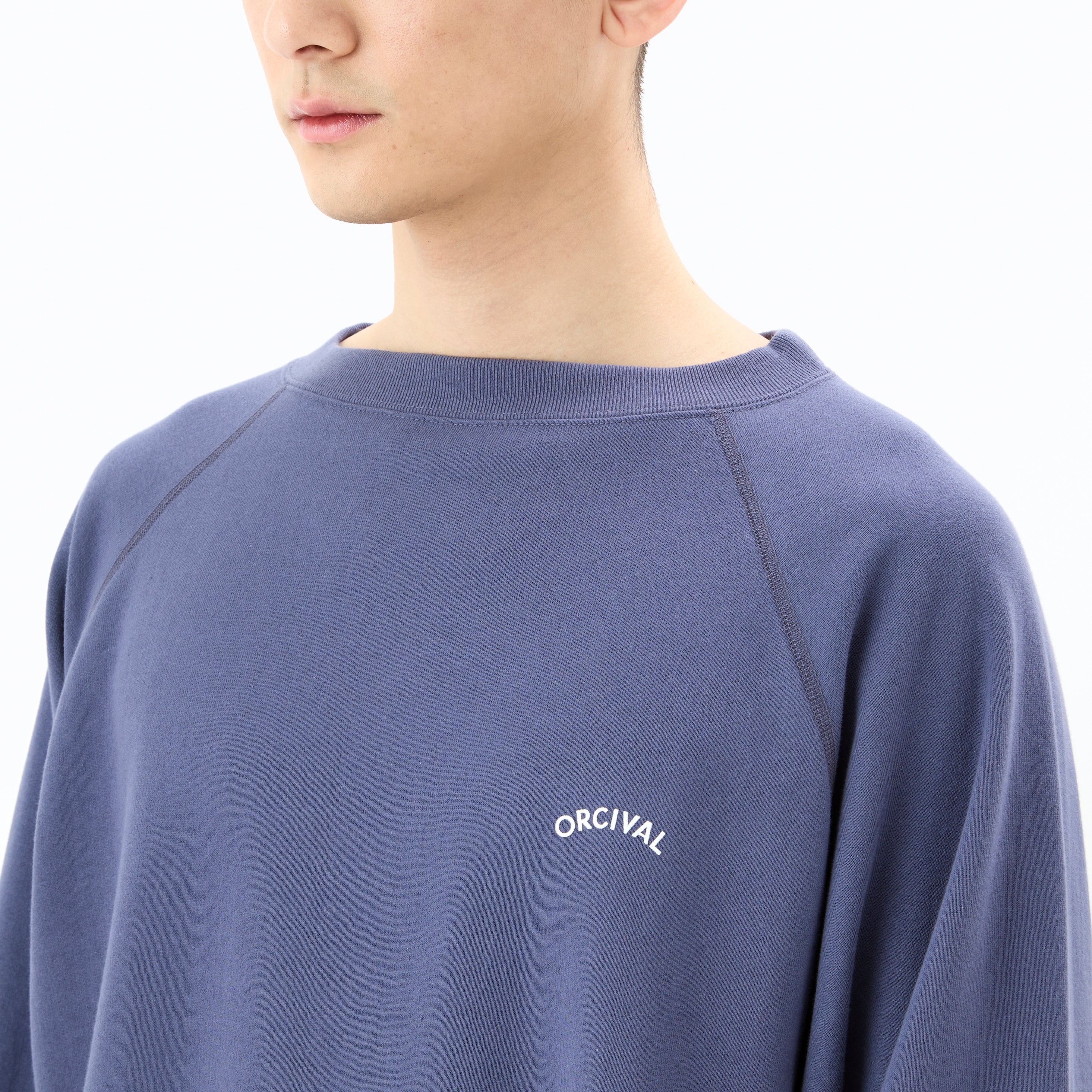 Men's Light French Terry Boat Neck Sweat