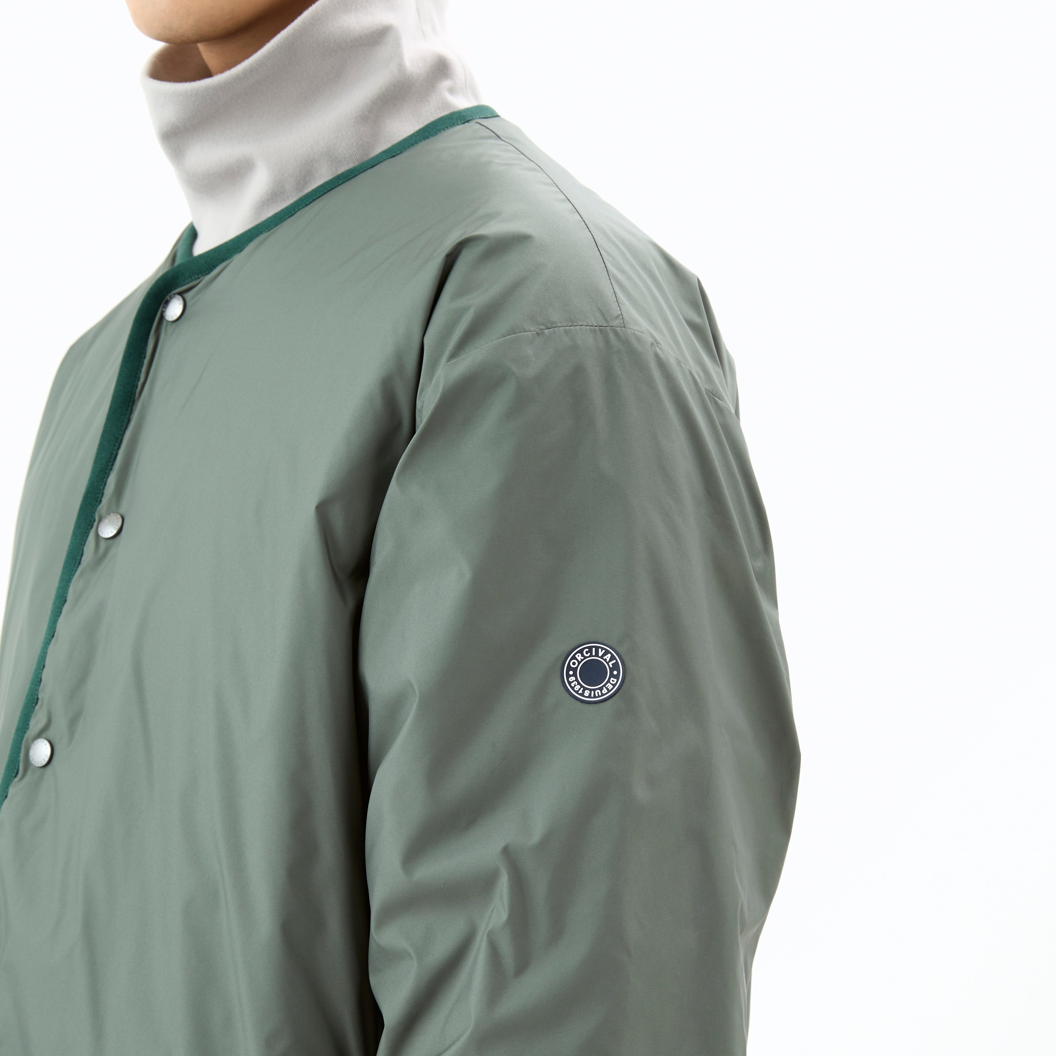 Men's Polyester Taffeta Round Neck  Inner Down Blouson