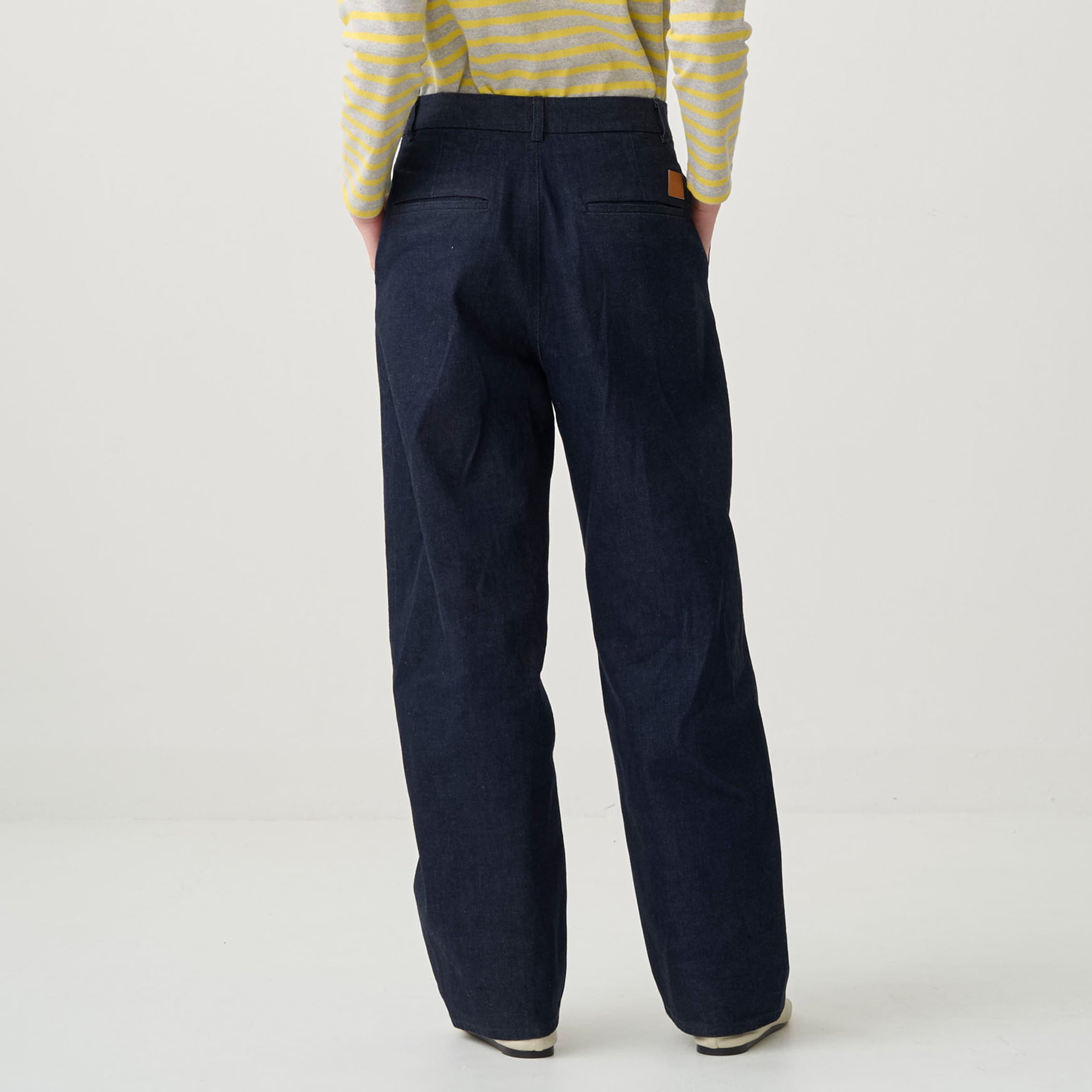 Women's Denim Wide Curve Pants Indigo Navy