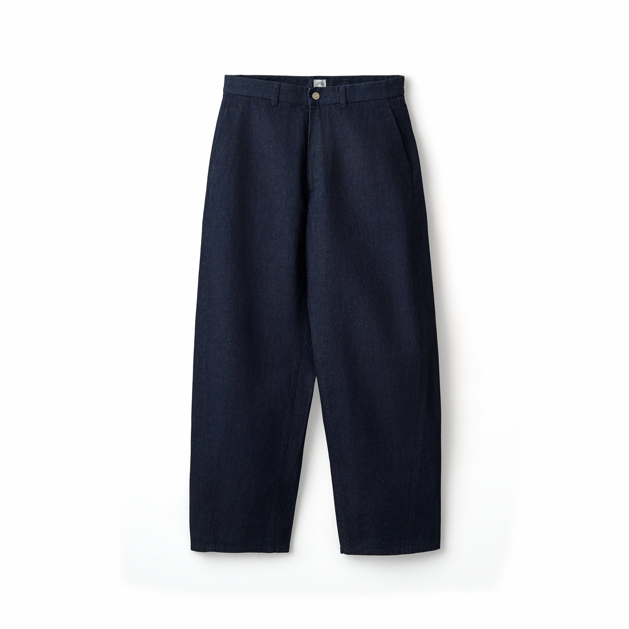 Men's Denim Wide Curve Pants Indigo Navy