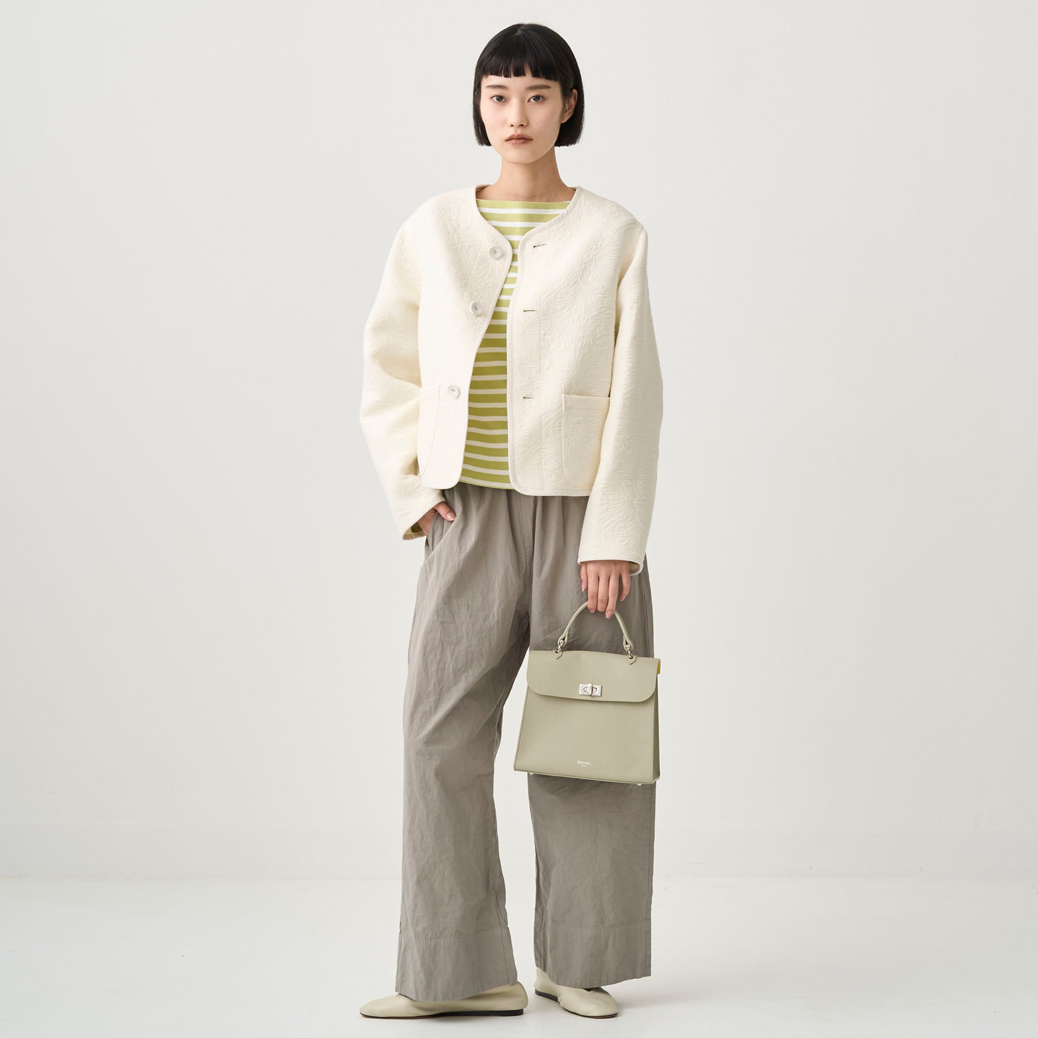 Double Face Leather Handbag