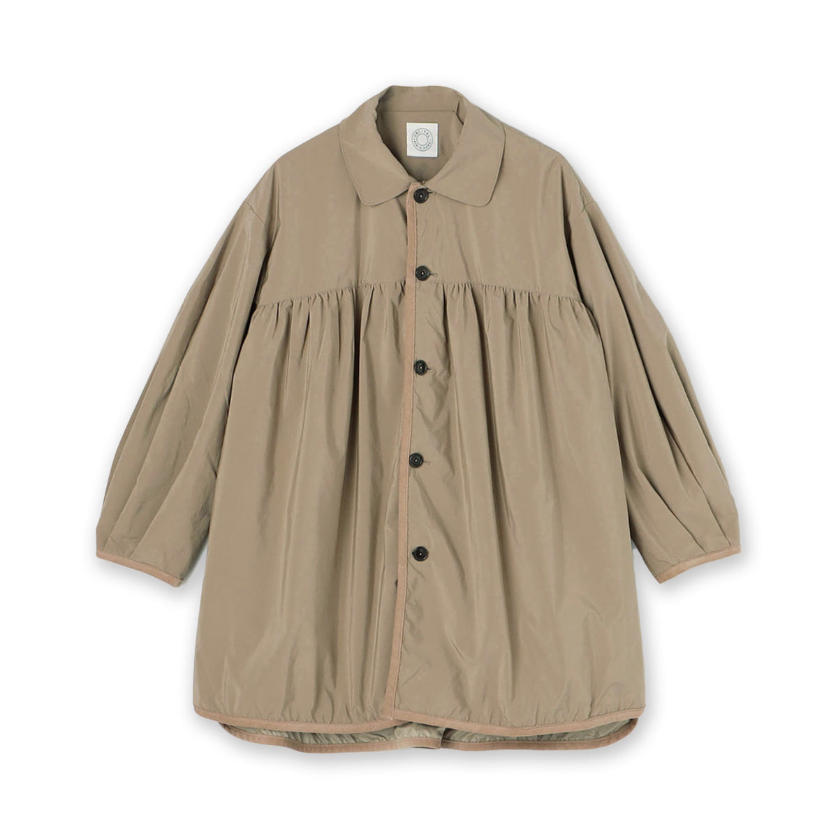 Women's Twill Gathered Coat｜ORCIVAL