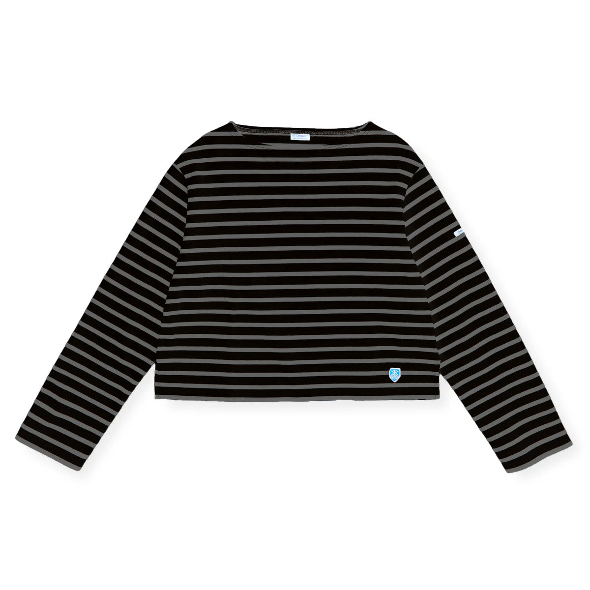 Women's Cotton Lourd Cropped Basque Shirt
