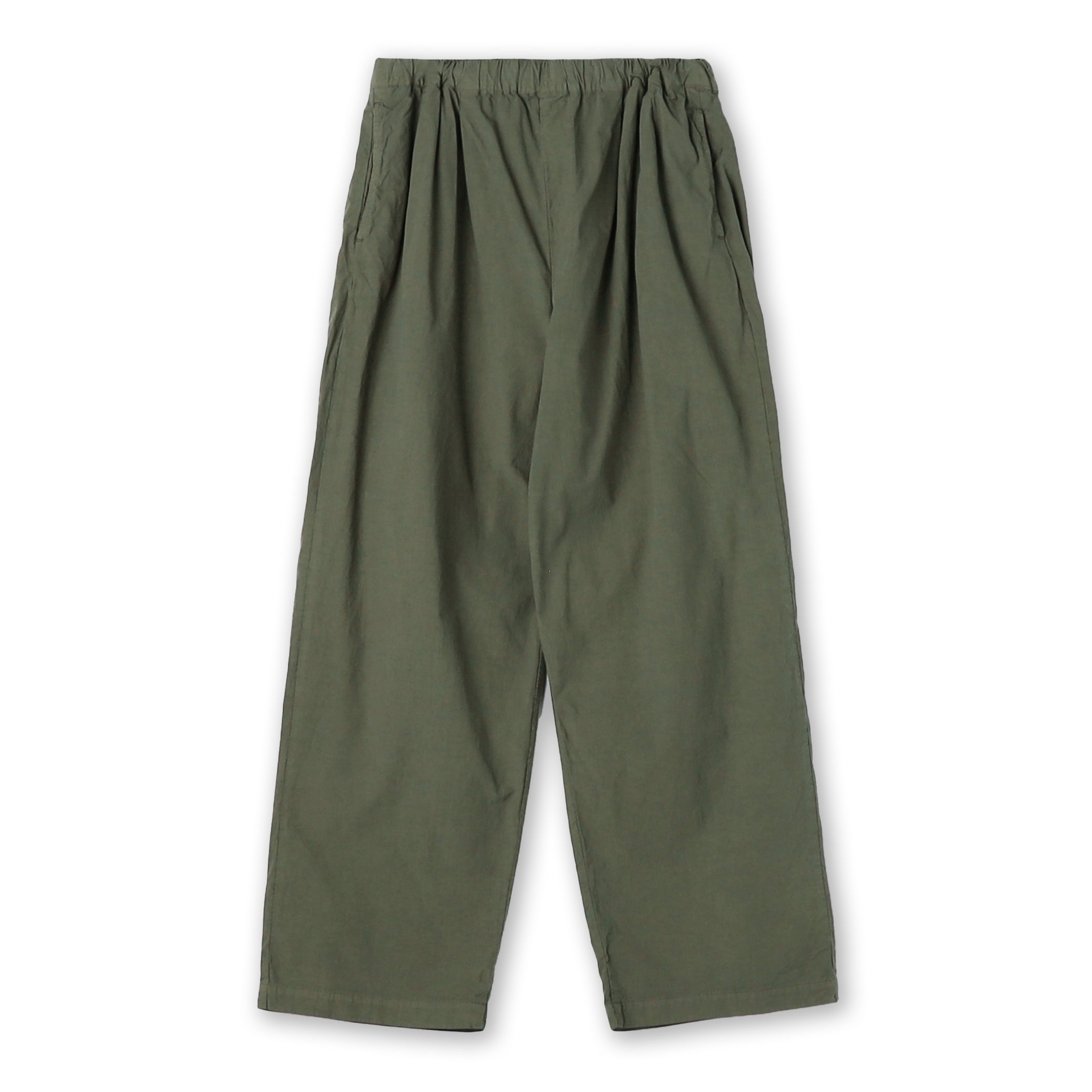 Garment Dye Poplin Easy Pants