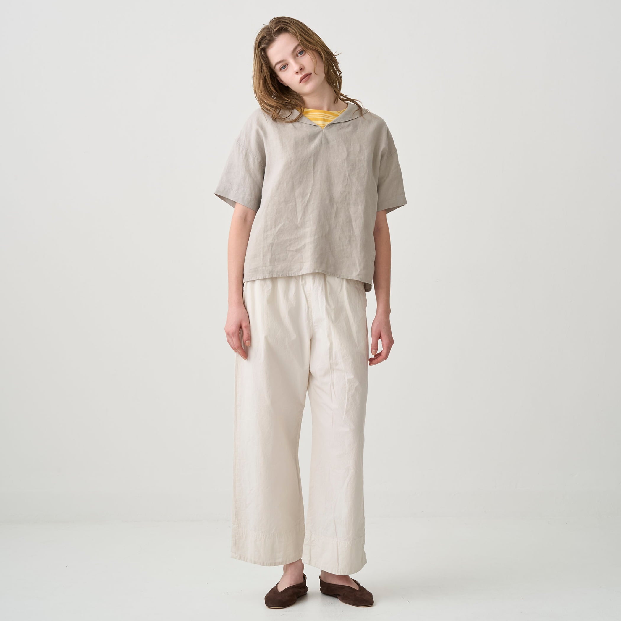 Women's Linen Sailor Shirt