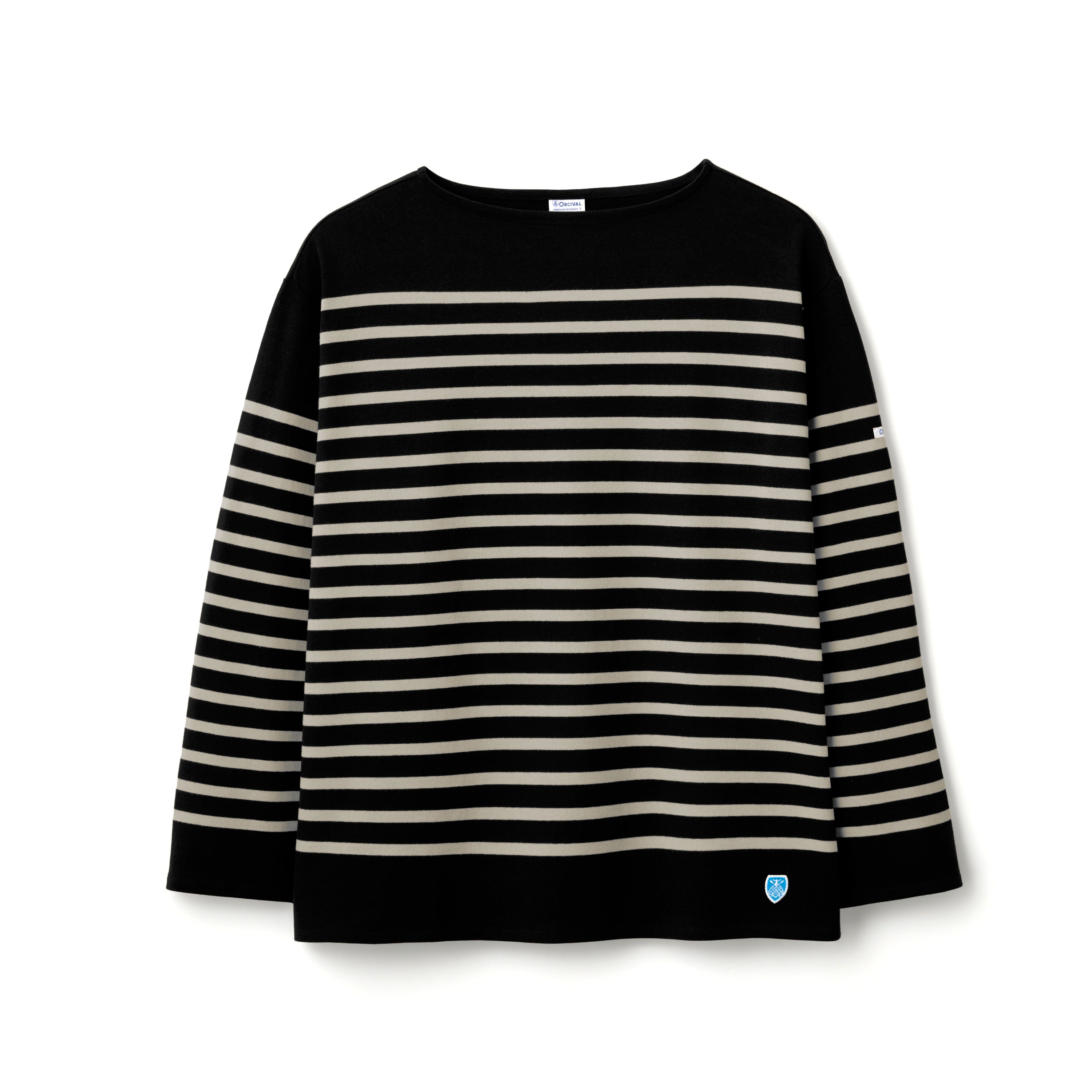 Men's Rachel Boat Neck Basque Shirt