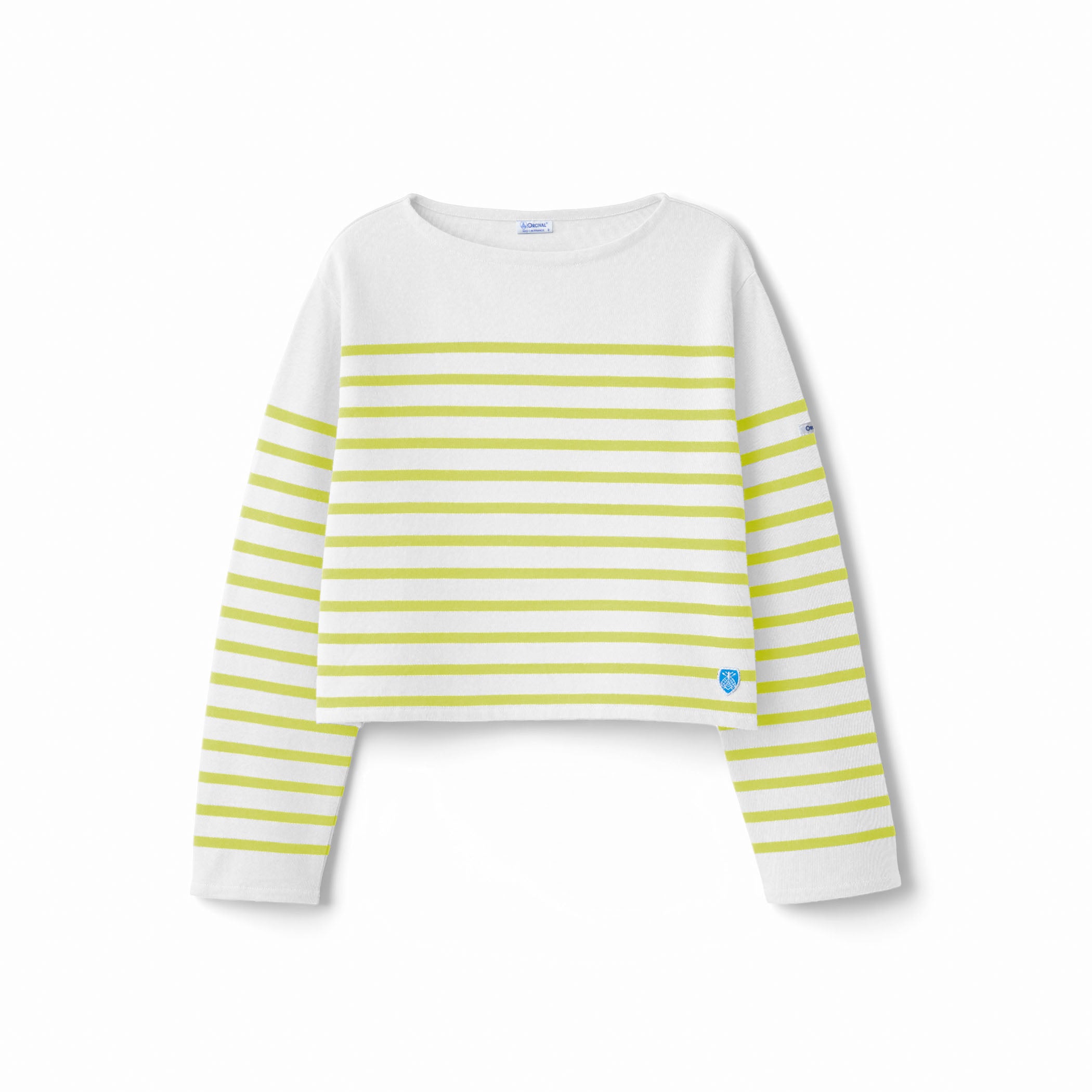 Women's Rachel Boat Neck Cropped Basque Shirt