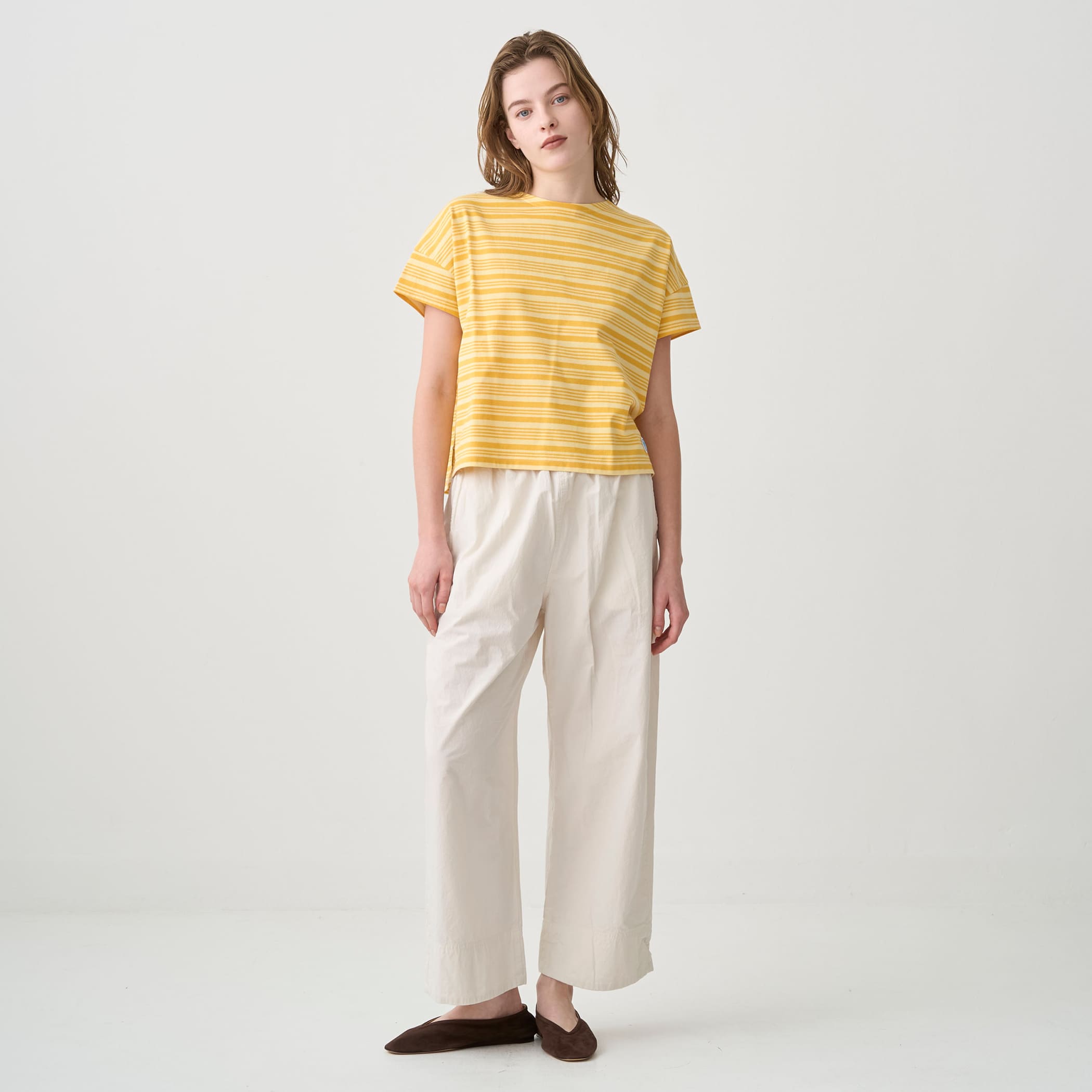 Women's Cotton Jersey Crew Neck Short Sleeve Pullover