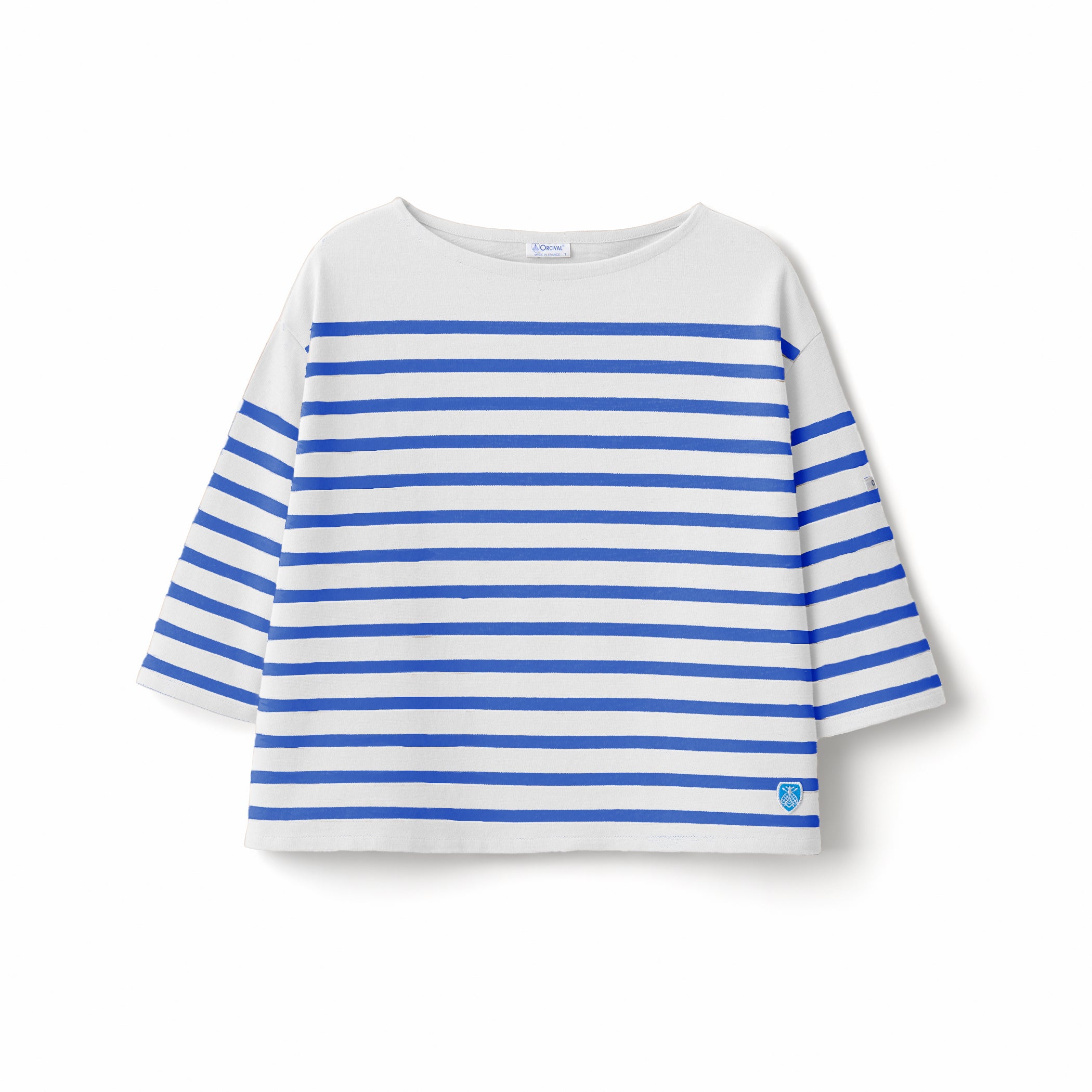 Women's Rachel Boat Neck Half Sleeve Basque Shirt｜ORCIVAL